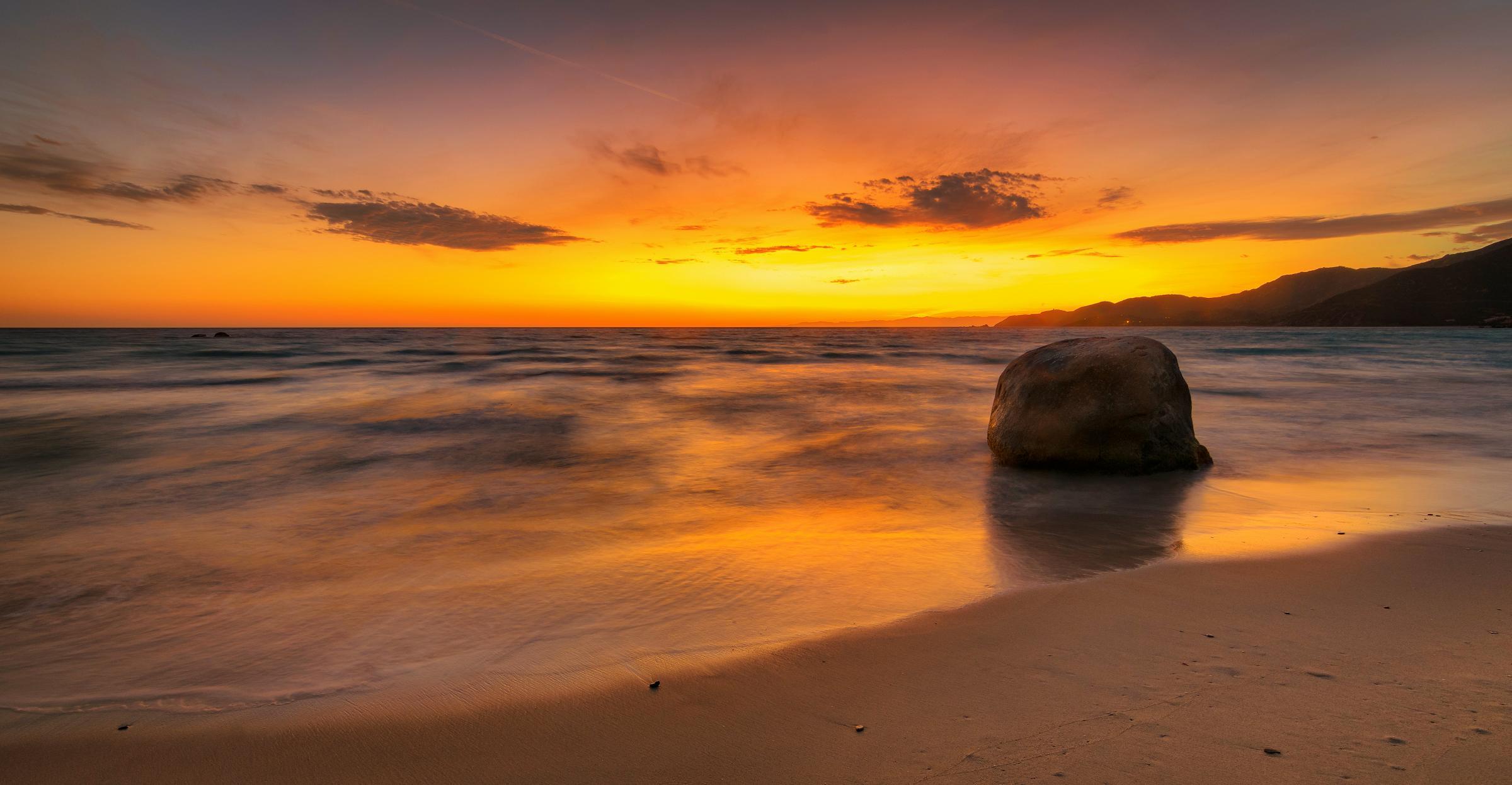 Sunset at Campu Longu