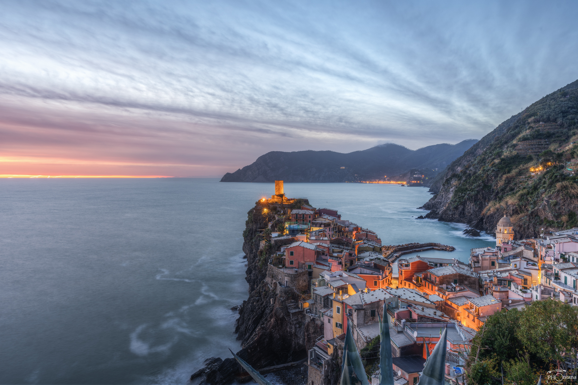 Vernazza sunset