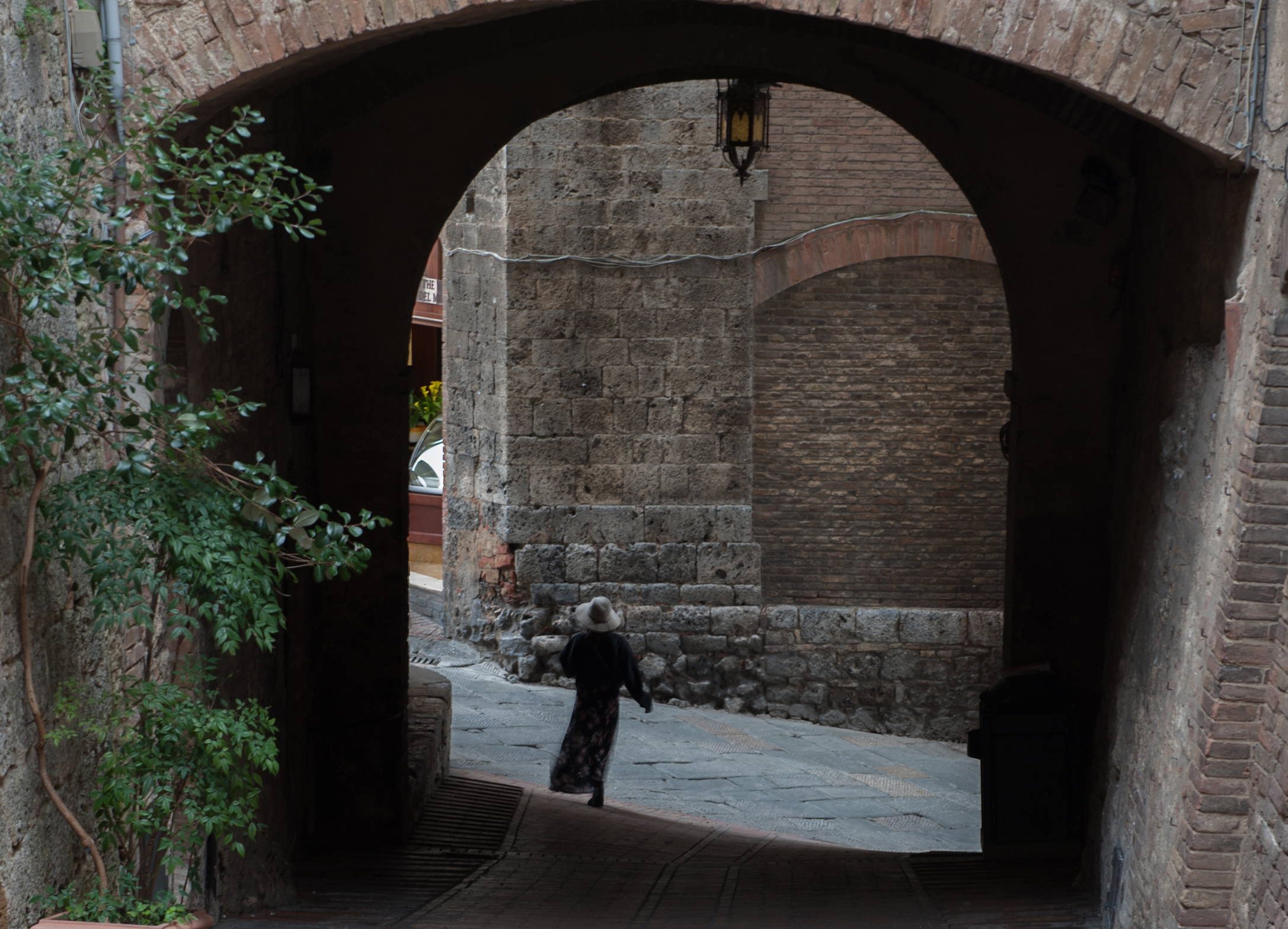 San Gimignano porch