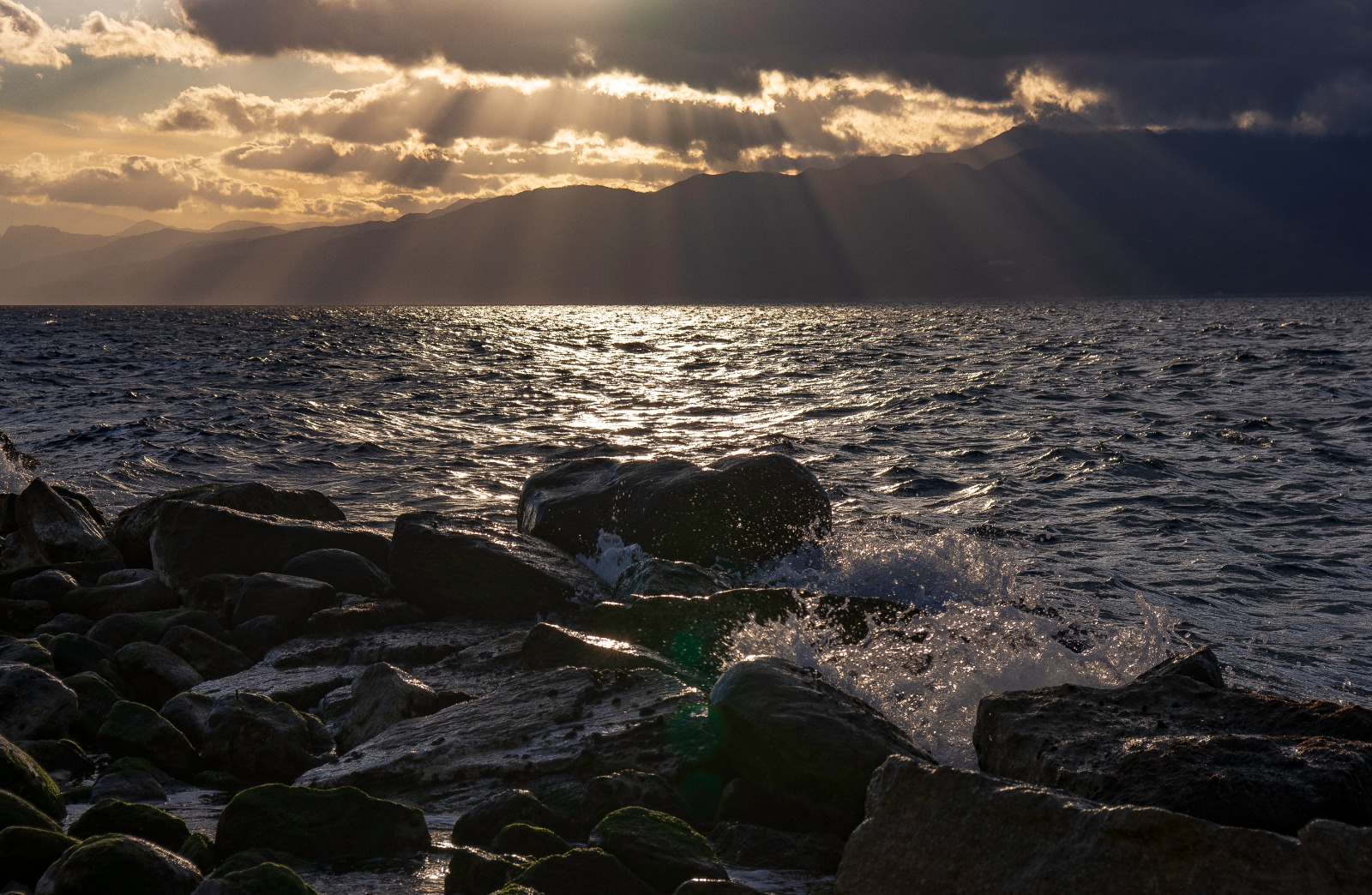 Stretto di Messina da Reggio