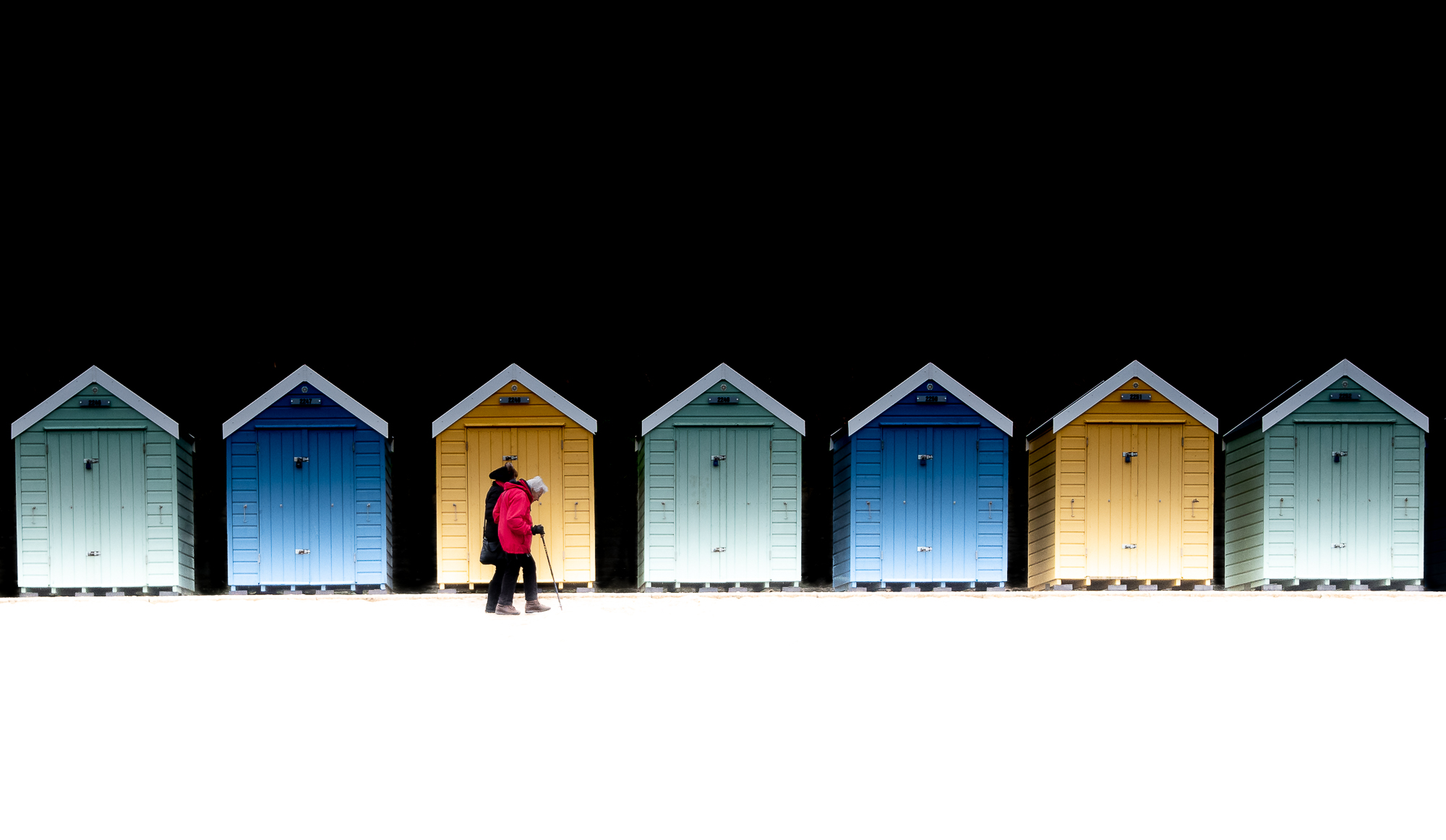 Capanne Sulla spiaggia