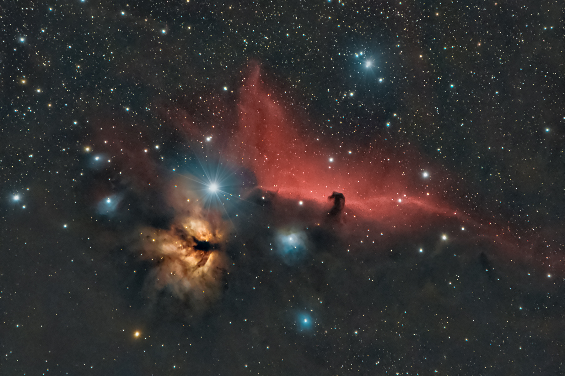 Nebulose Fiamma e Testa di Cavallo