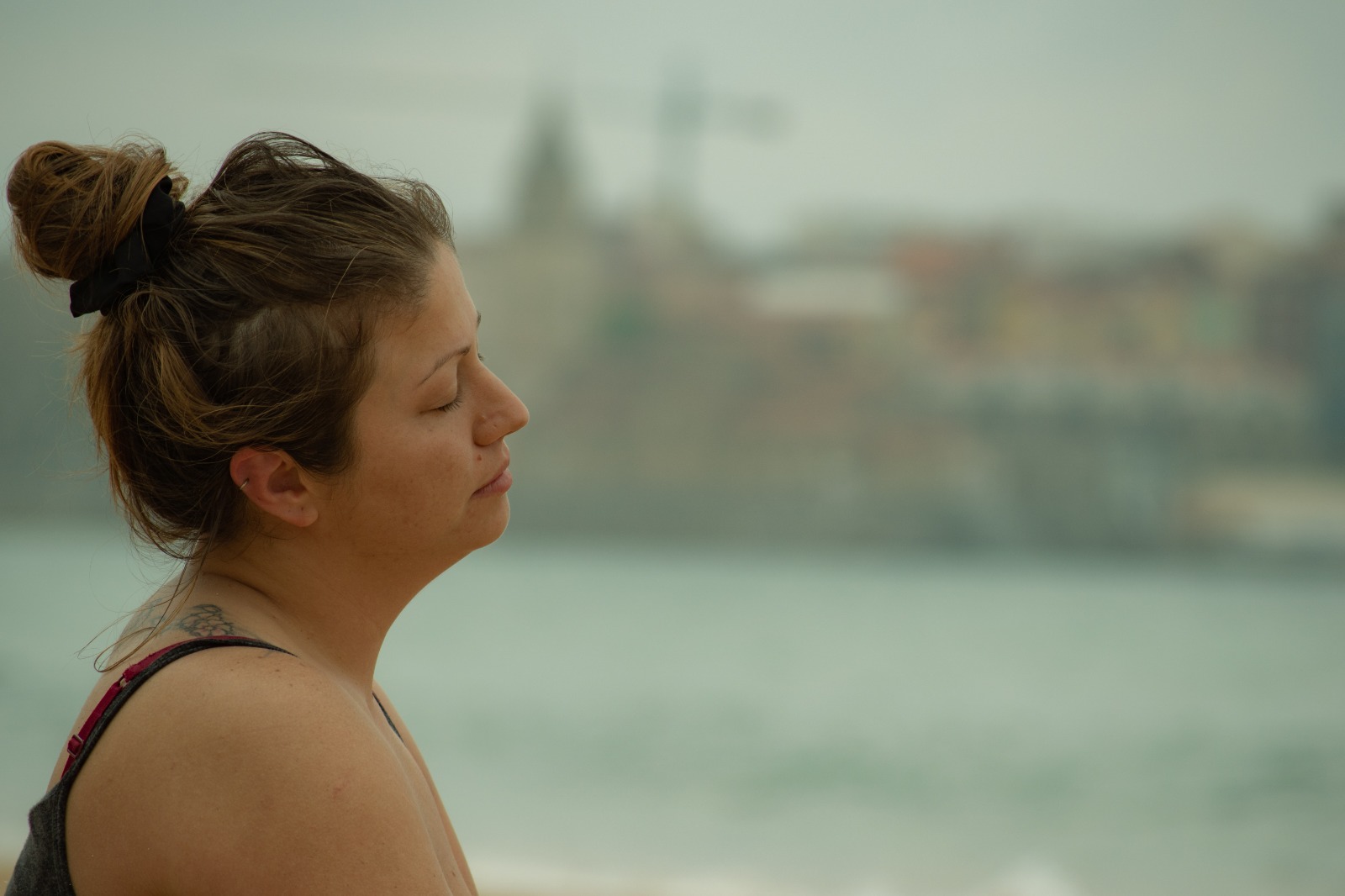 meditare sulla spiaggia