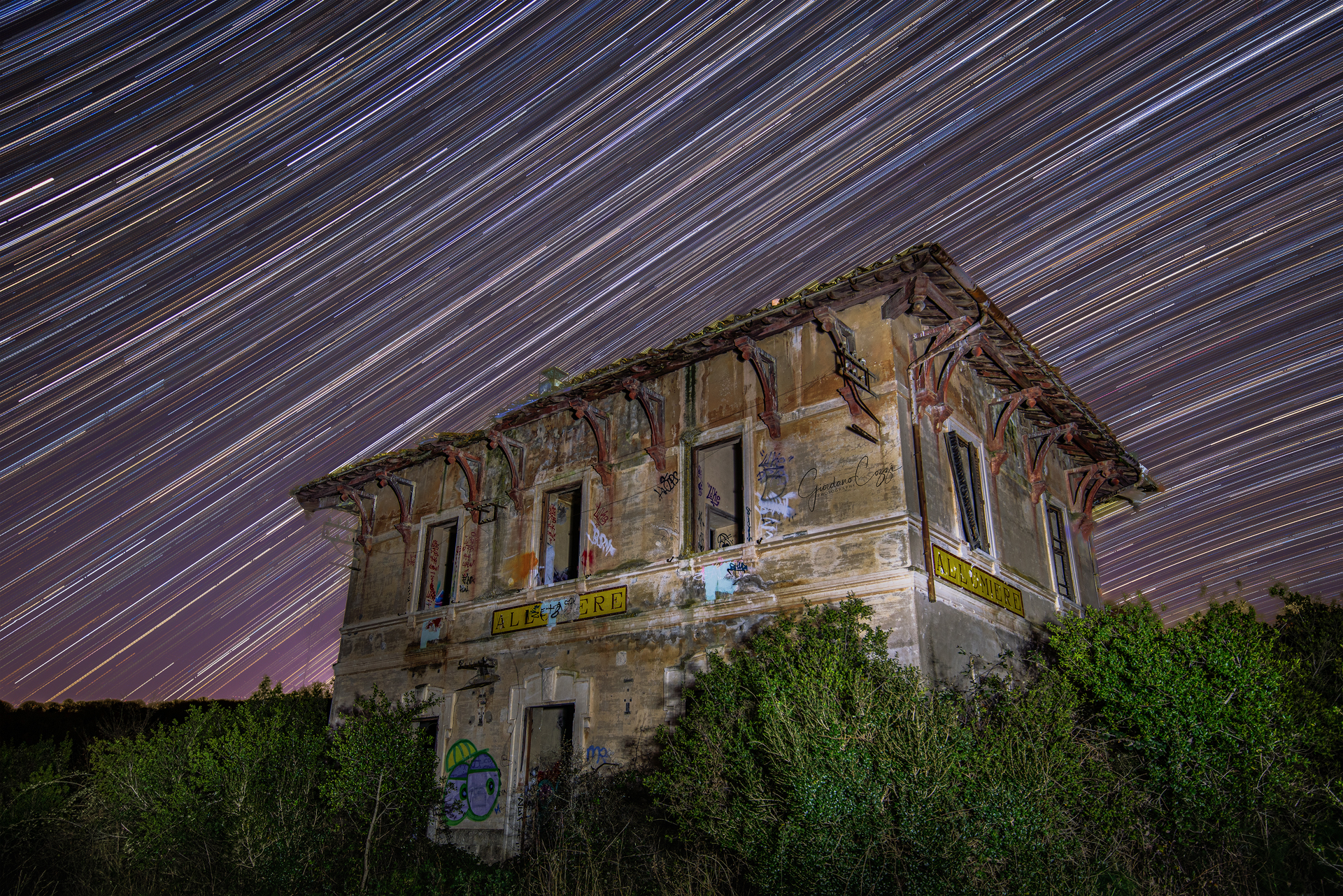 Old Allumiere Station