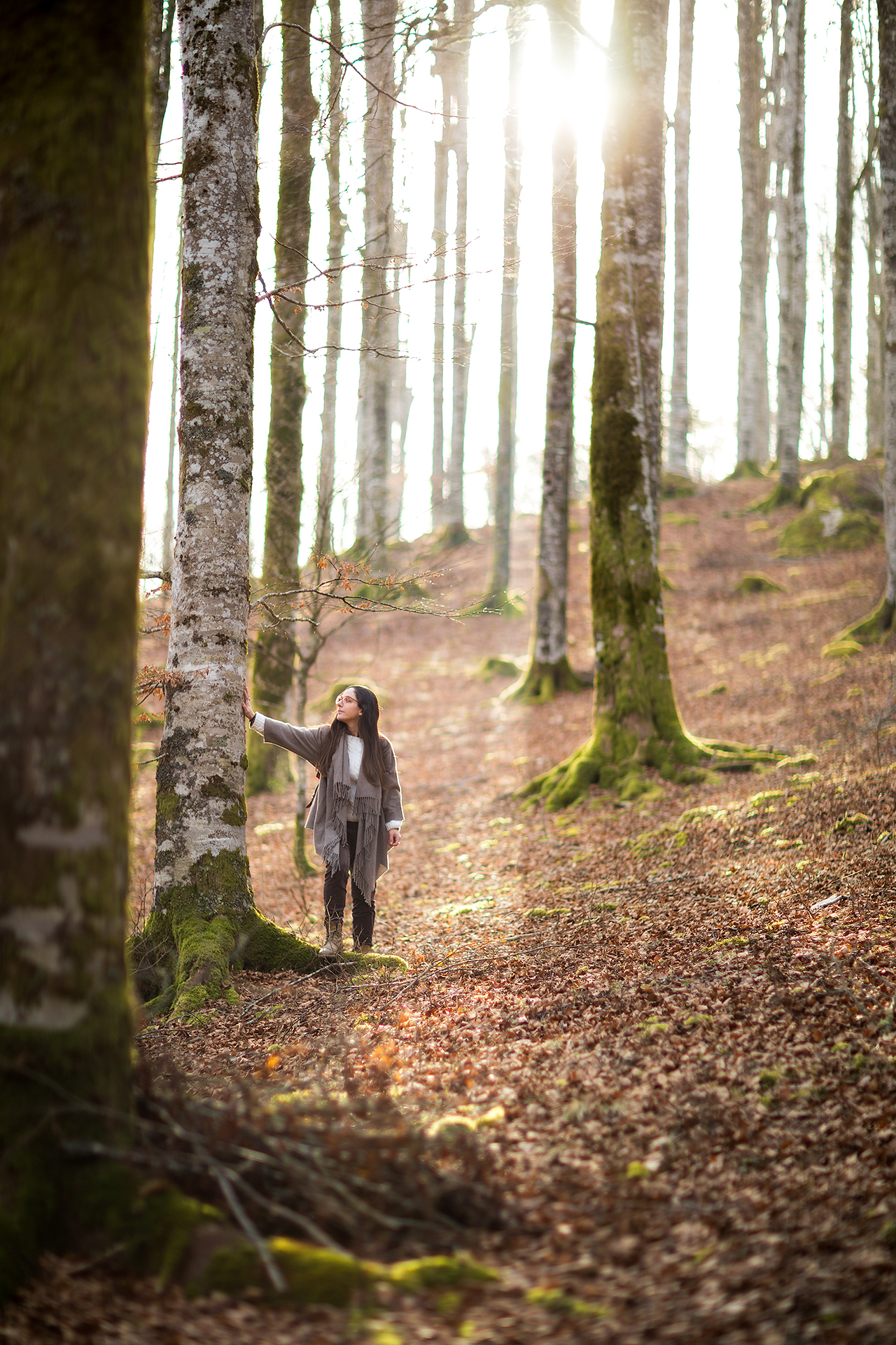 The Woman Whispering to the Trees