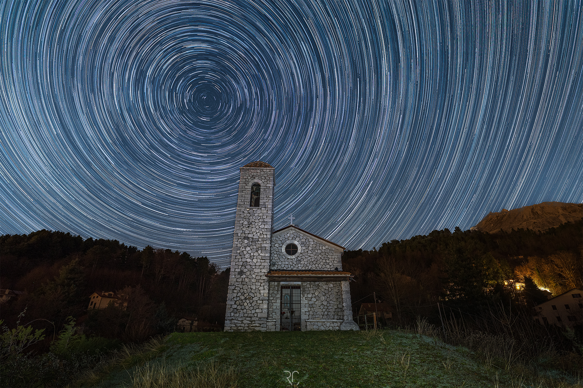 star trails