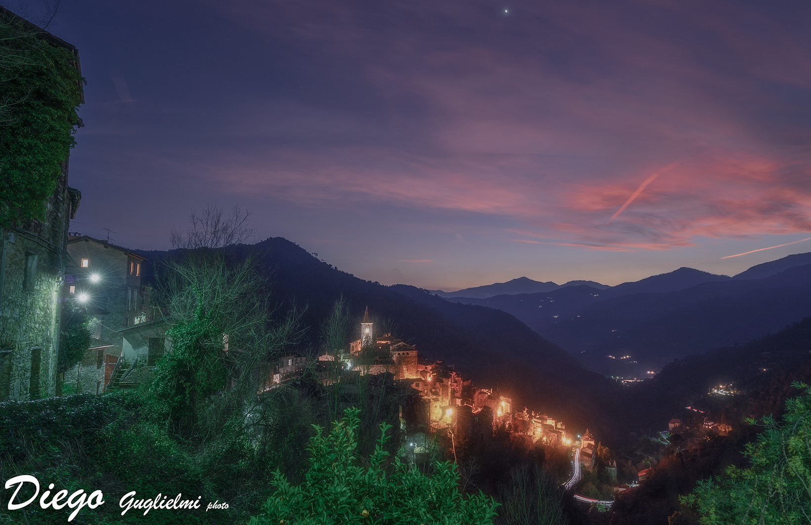 Cala la notte...Apricale.