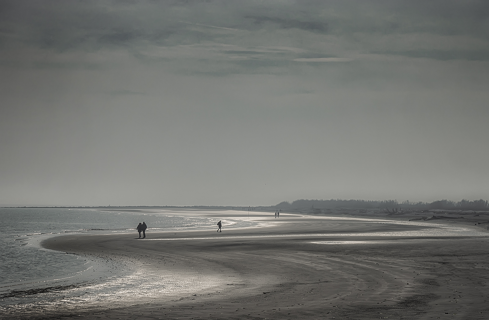 The sea in winter....