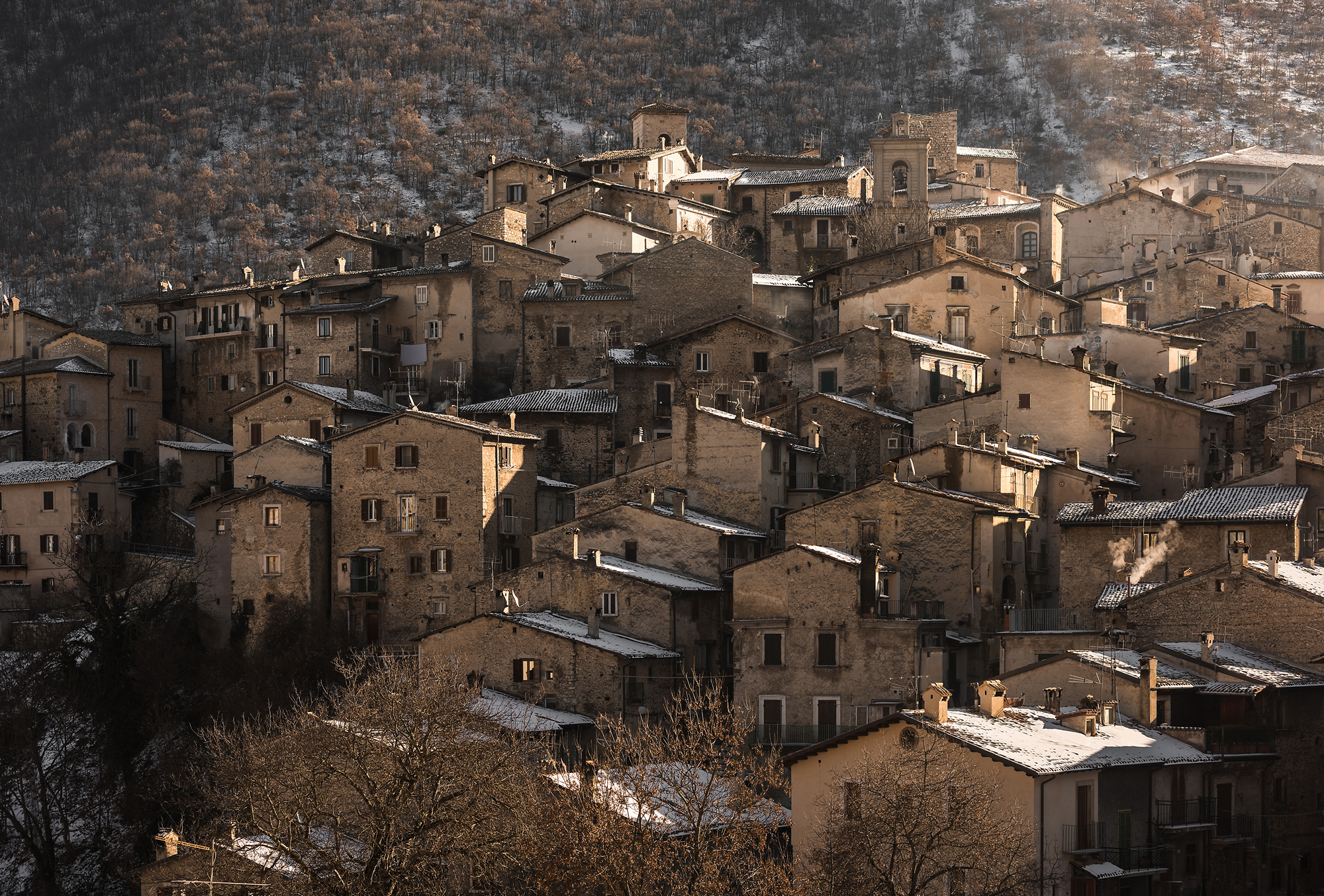 Scanno e la neve