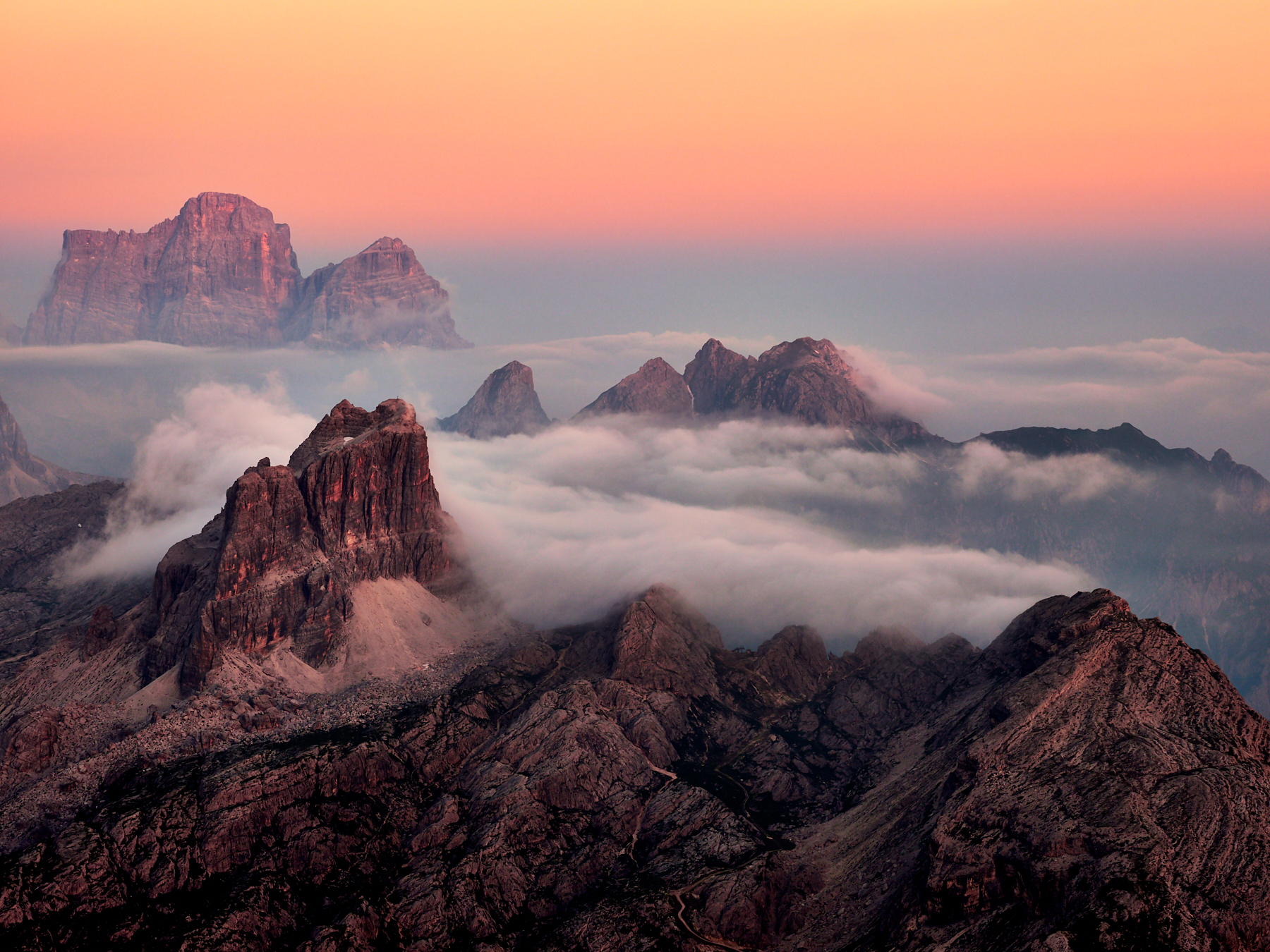 Twilight at Lagazuoi II