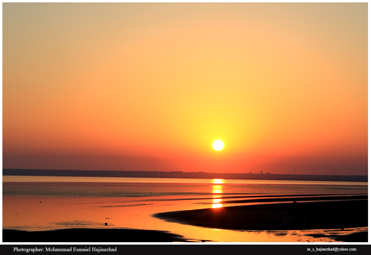 Tramonto a Bushehr