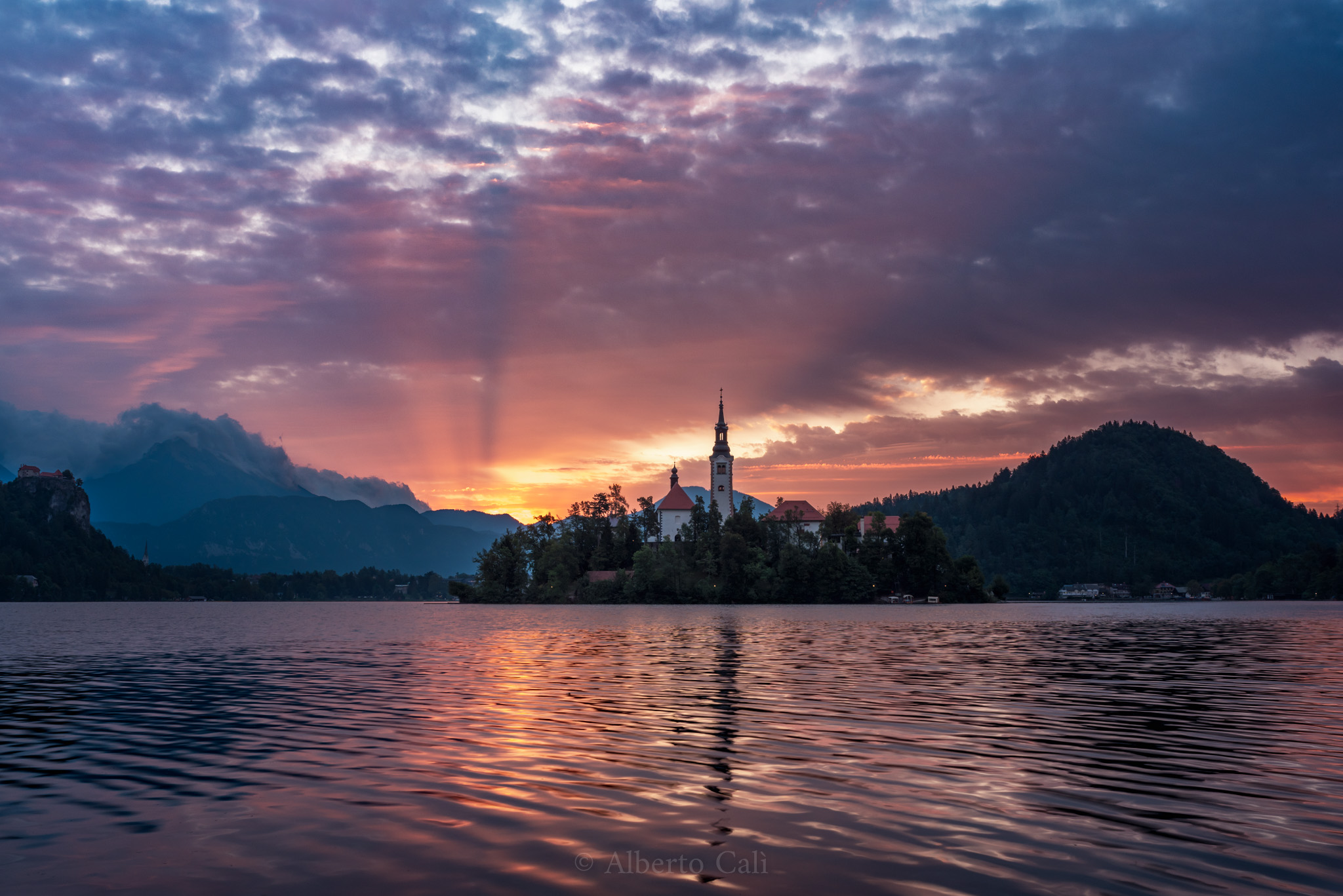 Alba al Lago di Bled