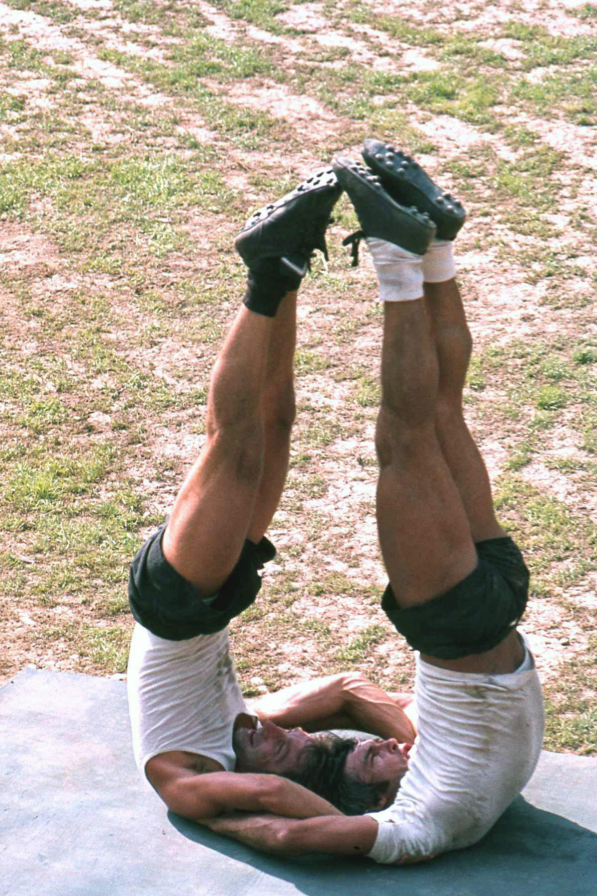 Pulici and Graziani in training (1980, digitized)