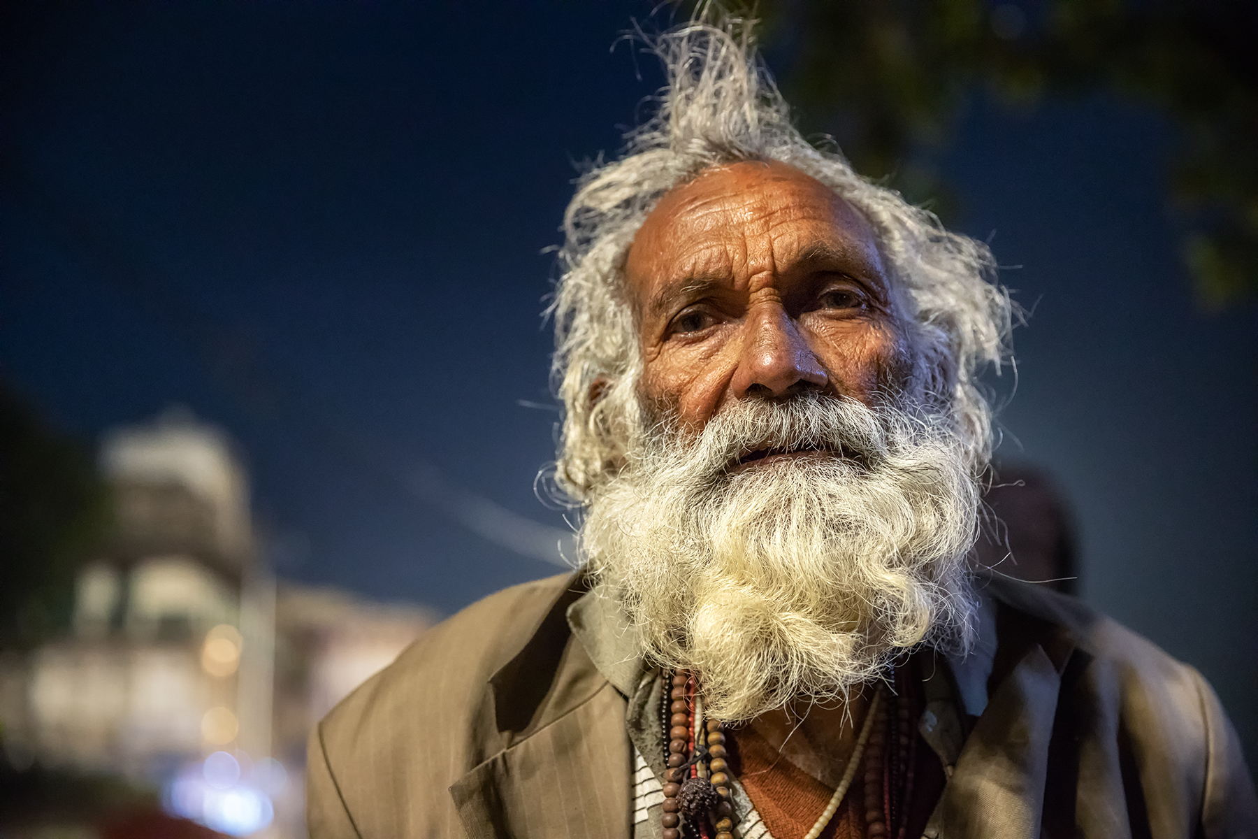 On the night of Varanasi