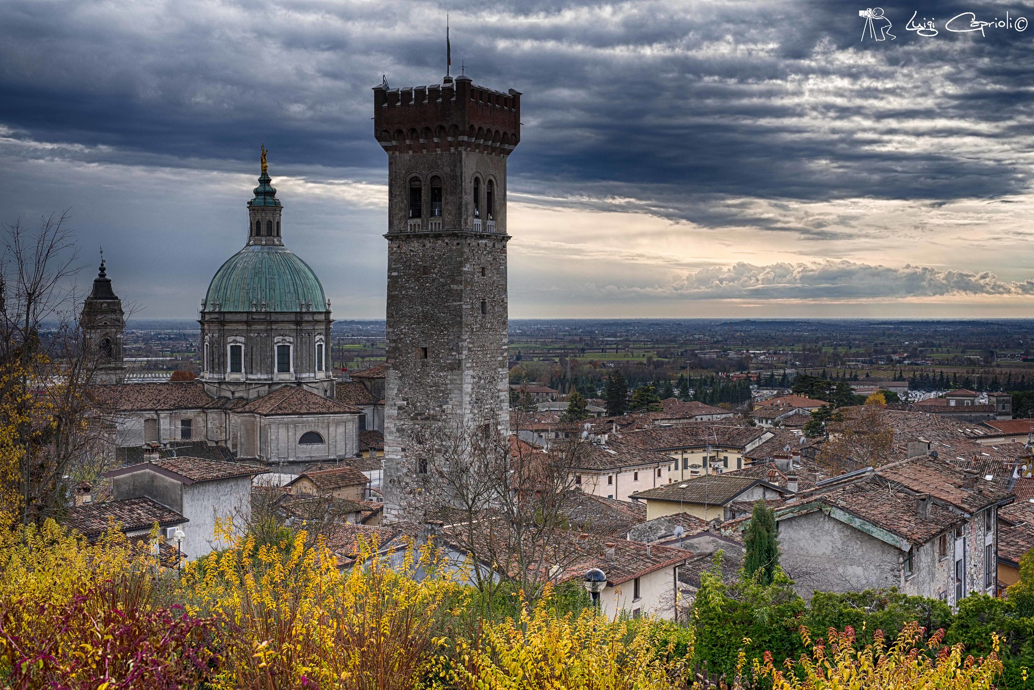 temporale in arrivo su Lonato del Garda