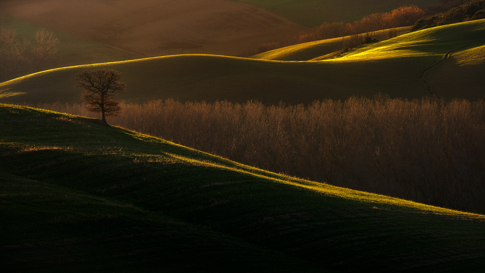 Ultima luce su Vitaleta