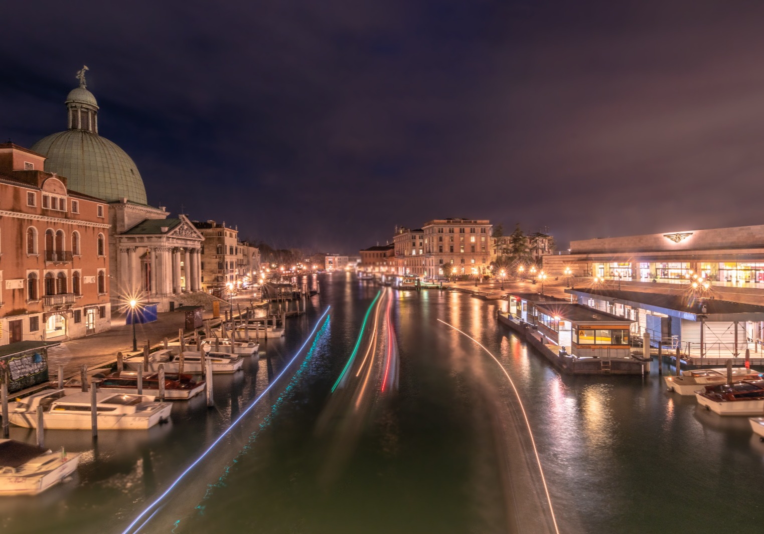 Venice by night