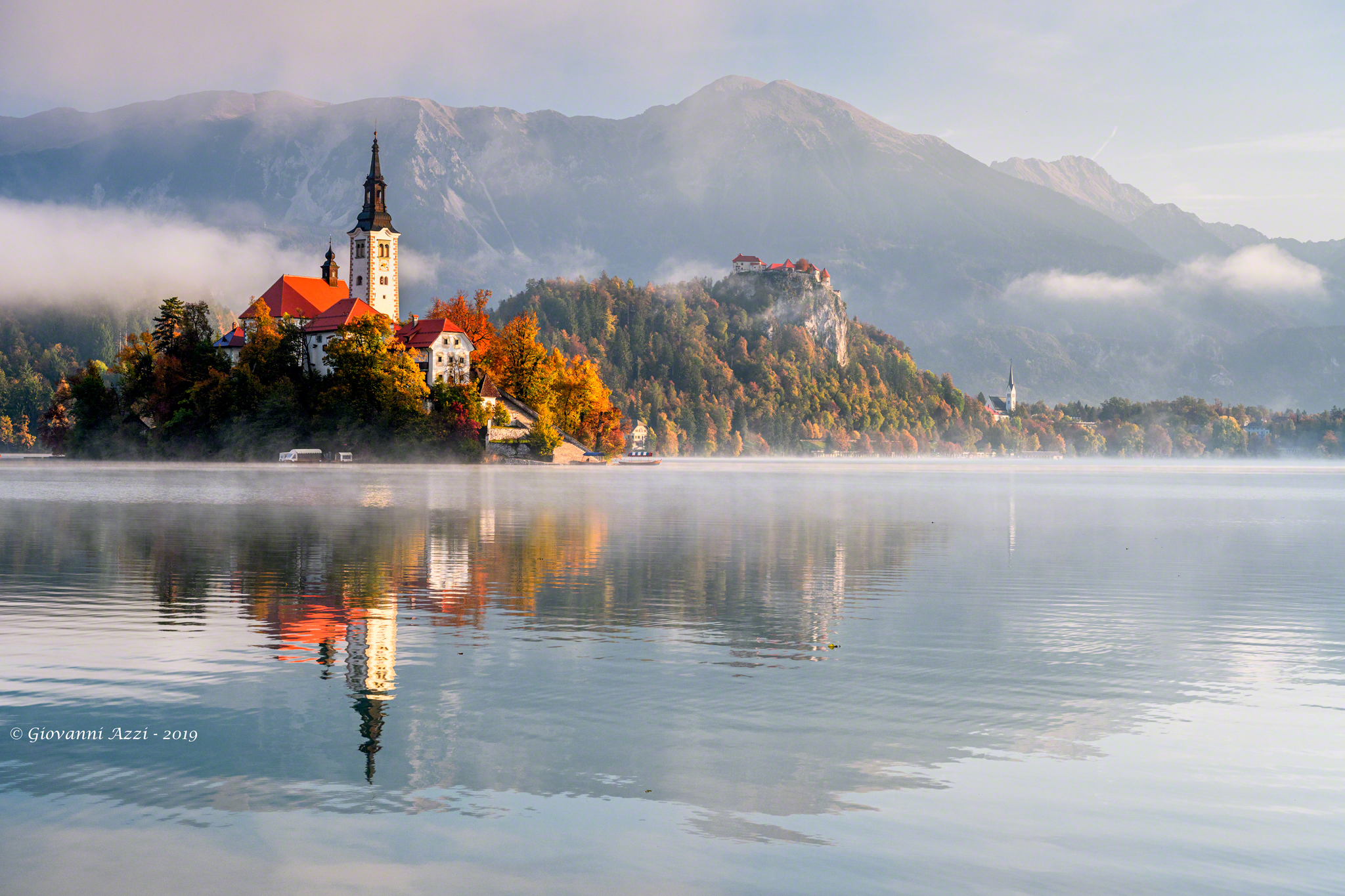 I colori del mattino di Bled