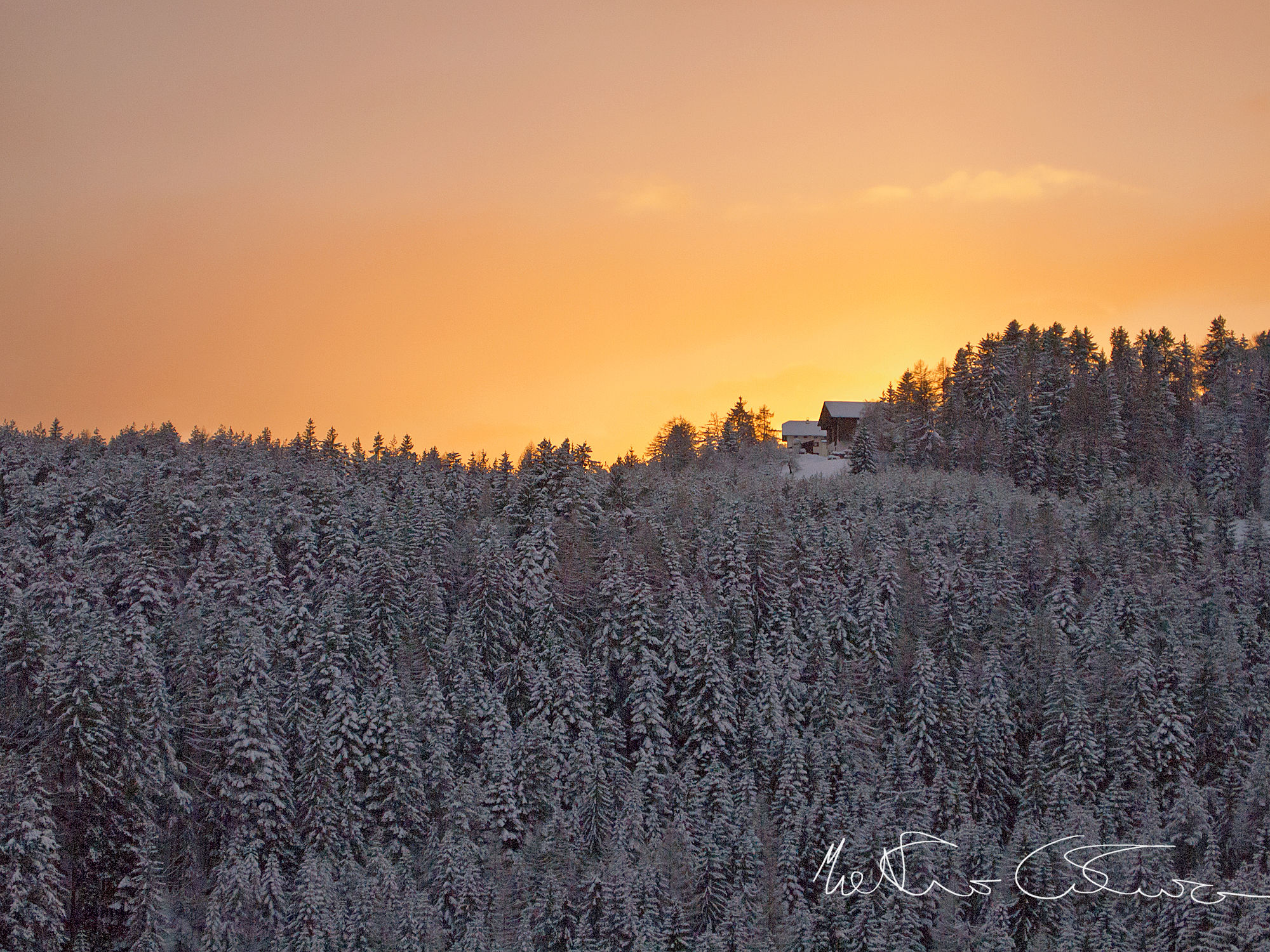 Sunset in Nova Ponente