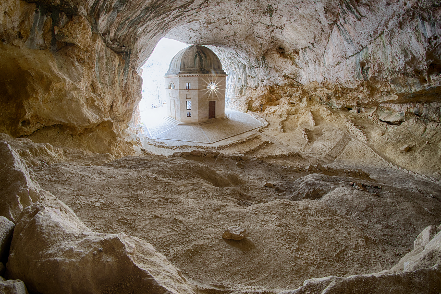 the temple in the rock