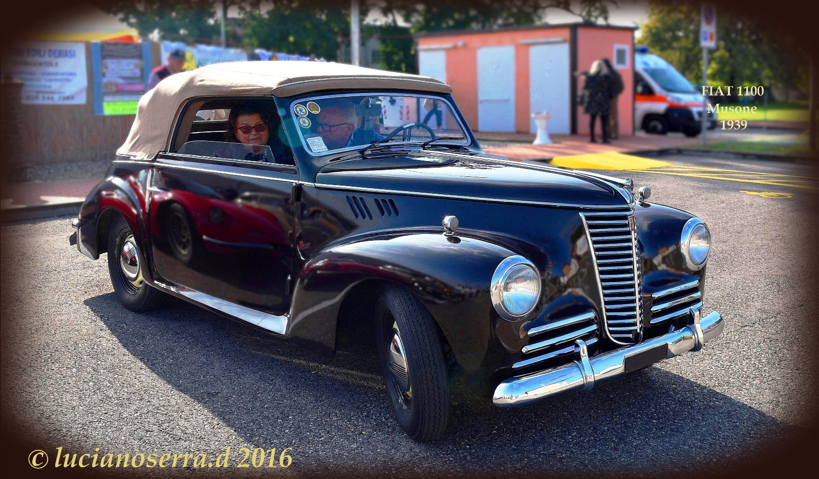 Fiat 1100 "Musone" versione Convertibile - 1939