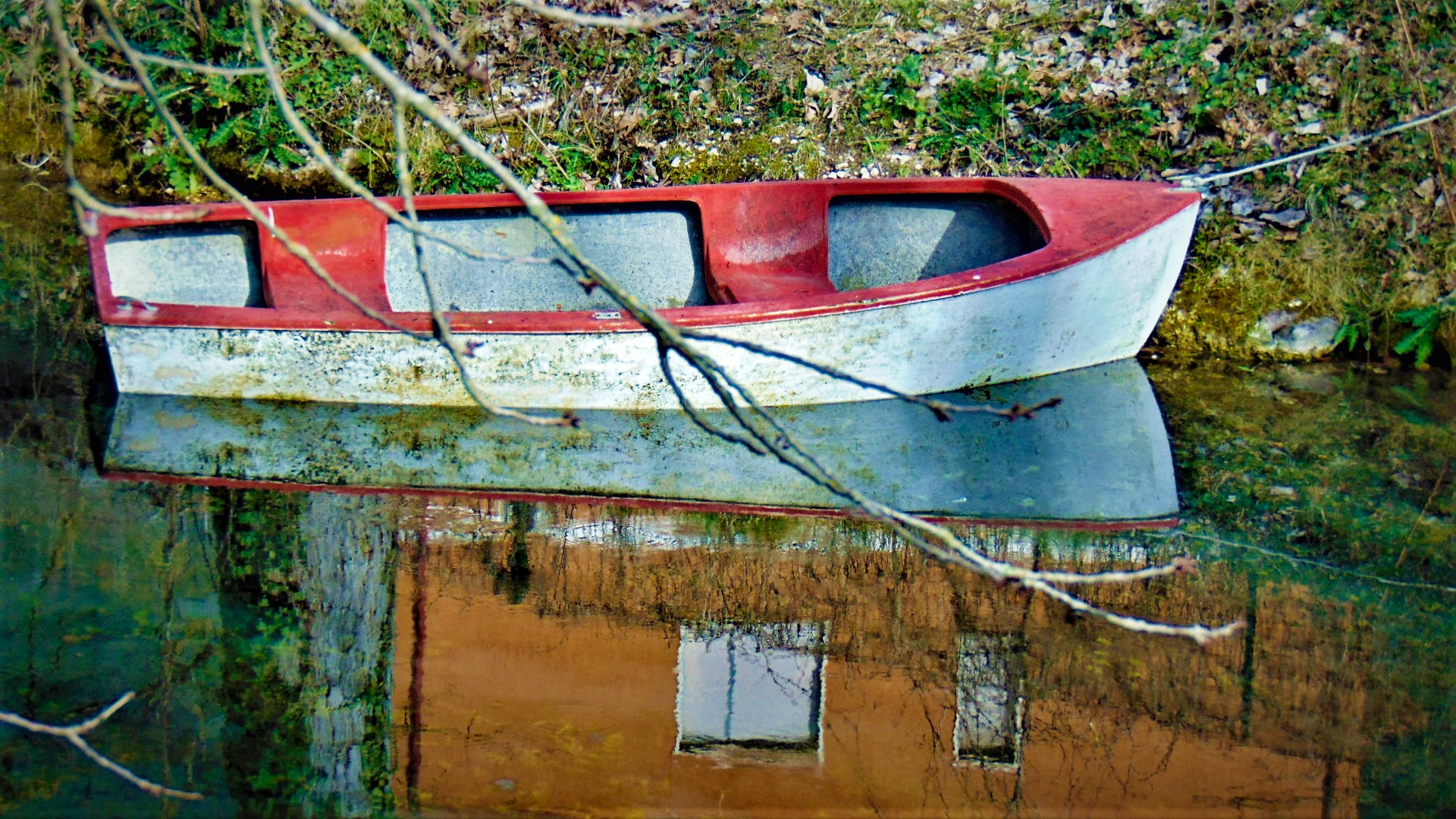 reflections on the clitunno river