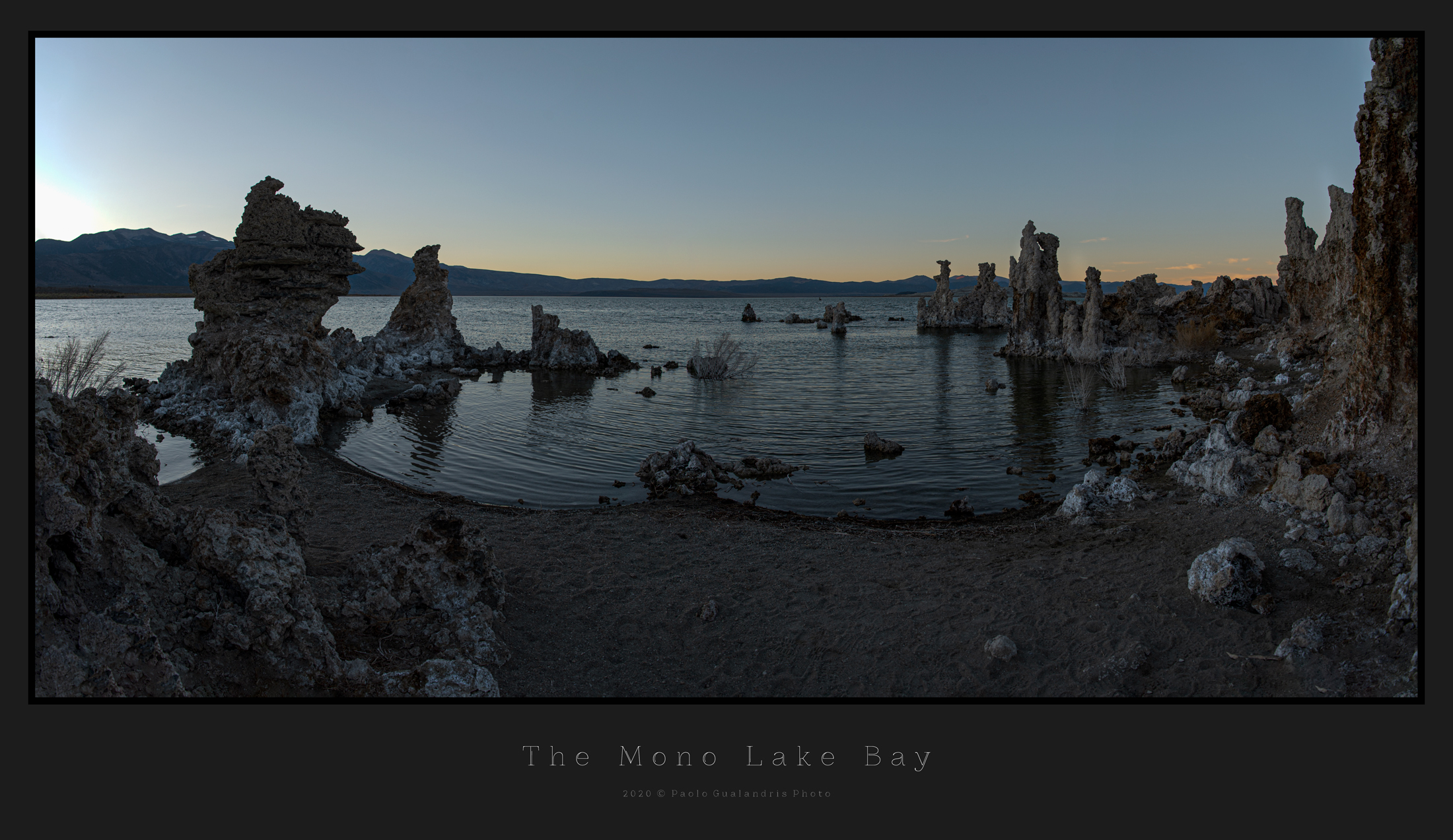 The Mono Lake Bay