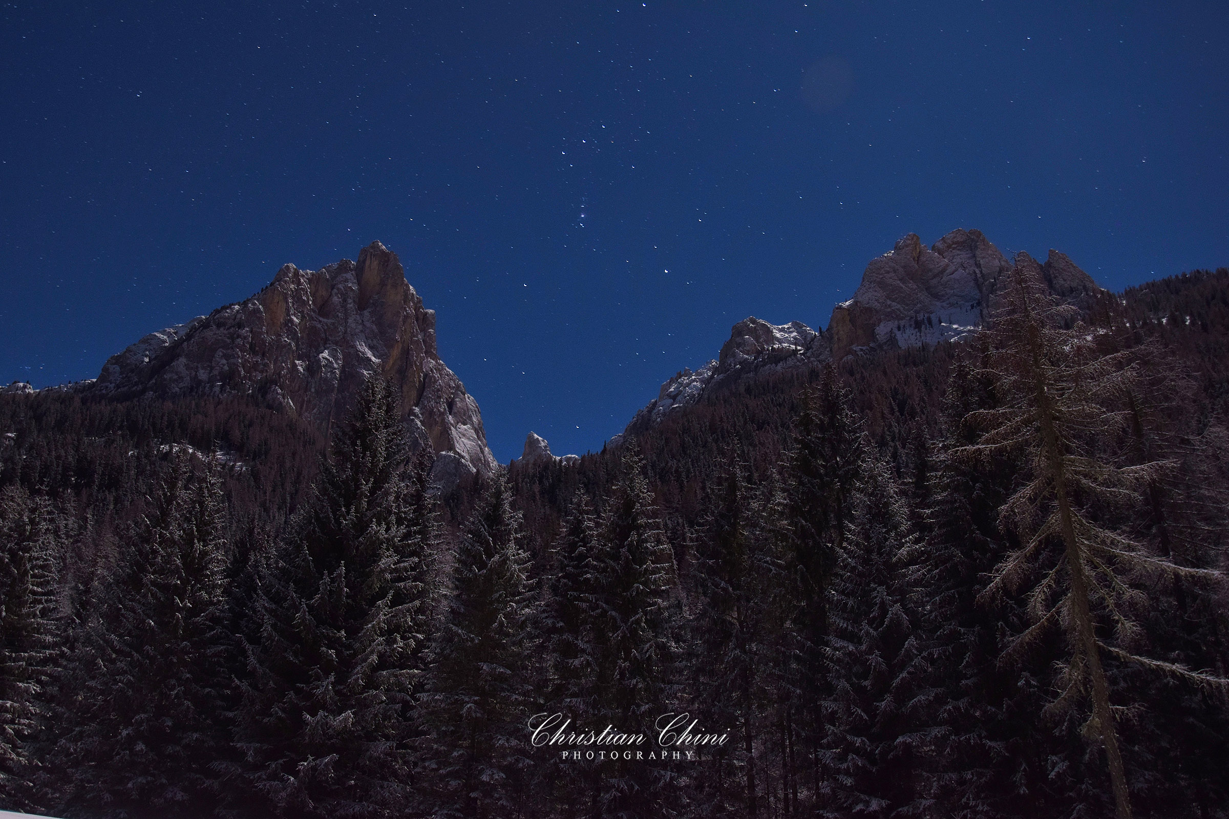 Trekking in the night