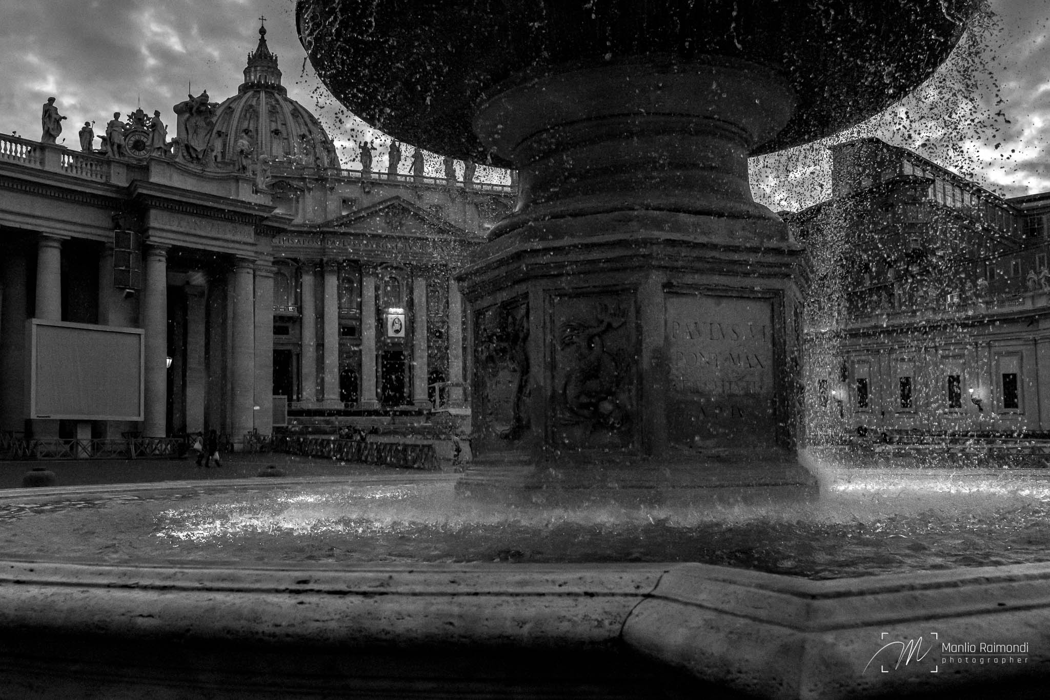 Fountains at the Vatican