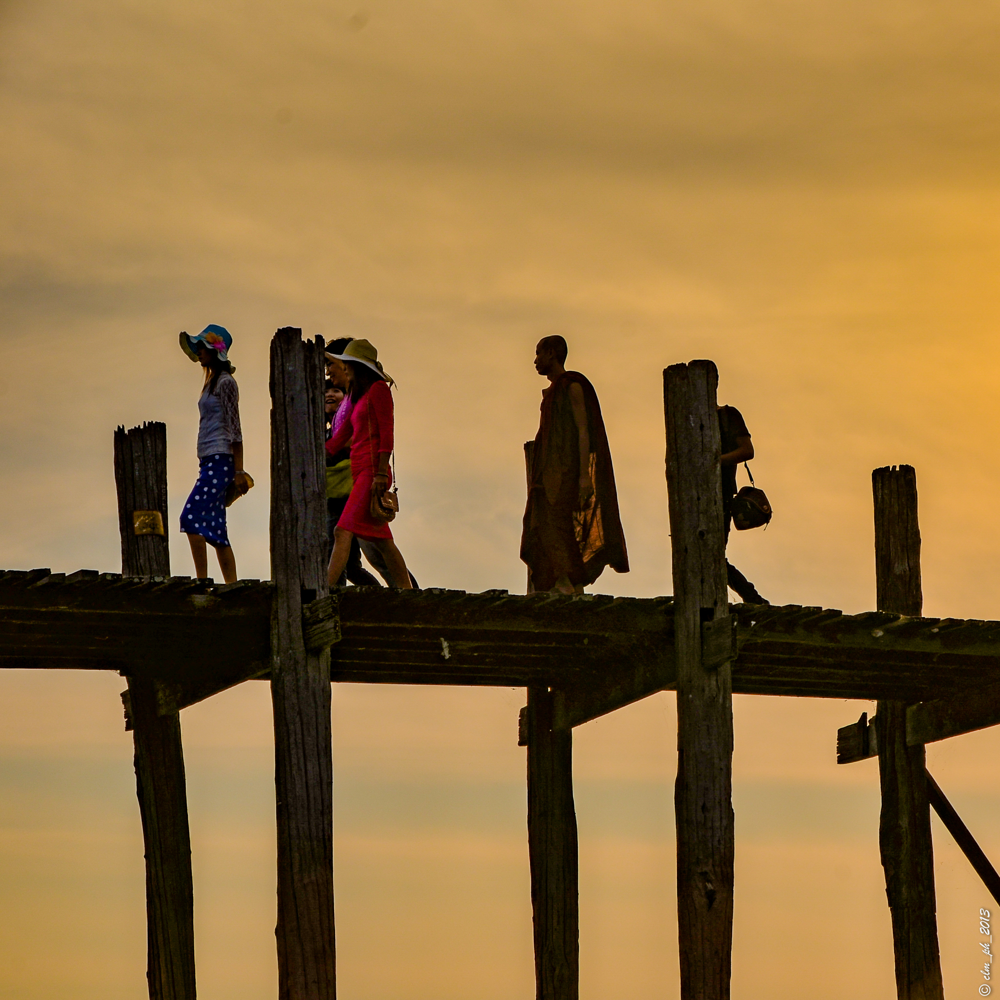 Mandalay......... U Bein Bridge, New1