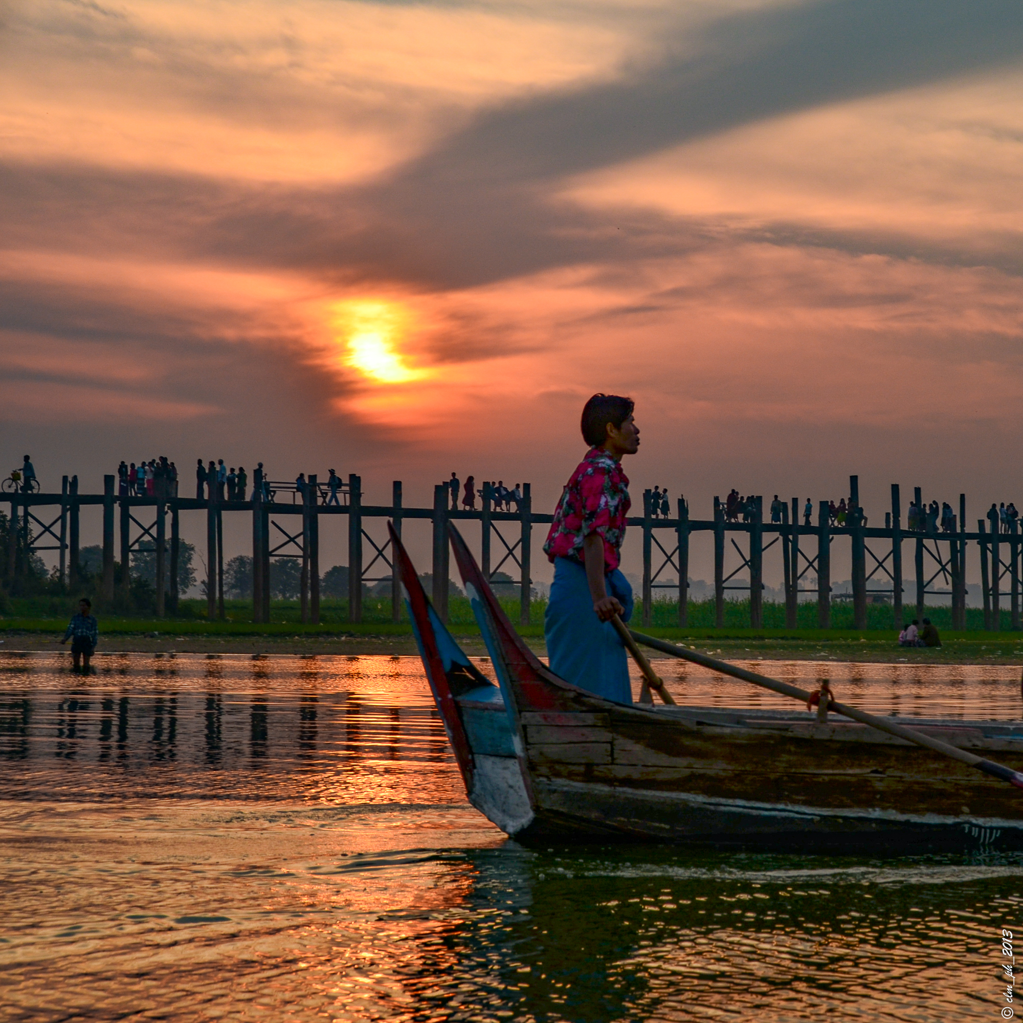 Mandalay......... U Bein Bridge, New1