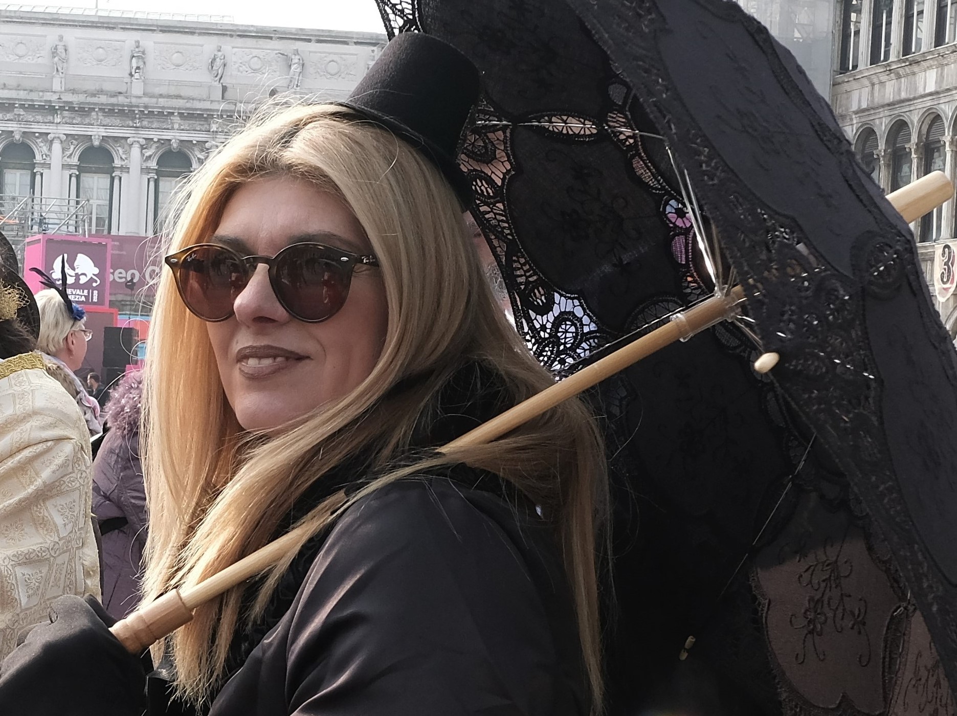 Venezia- la pantera a passeggio