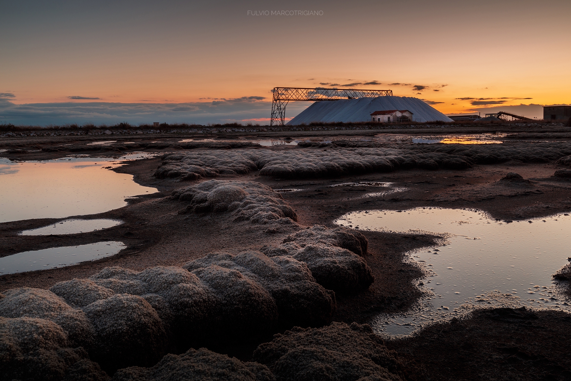 Ultime luci in salina