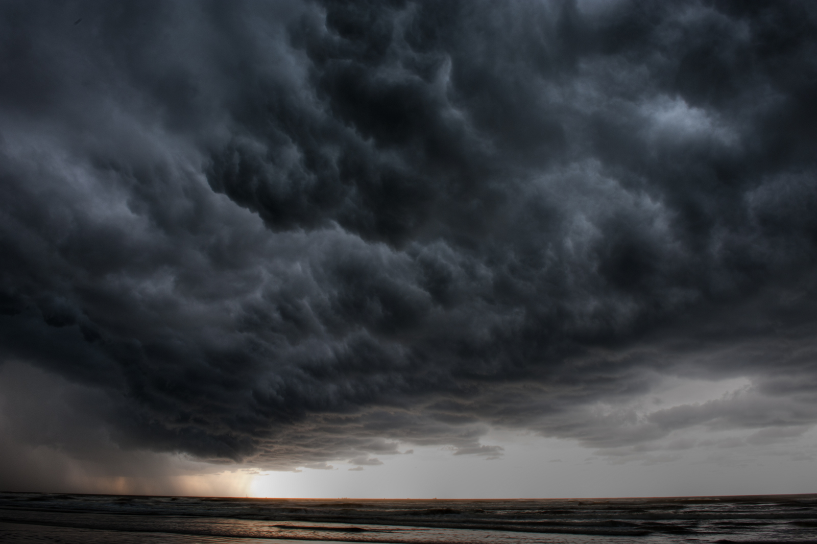 Evil clouds at the South China Sea