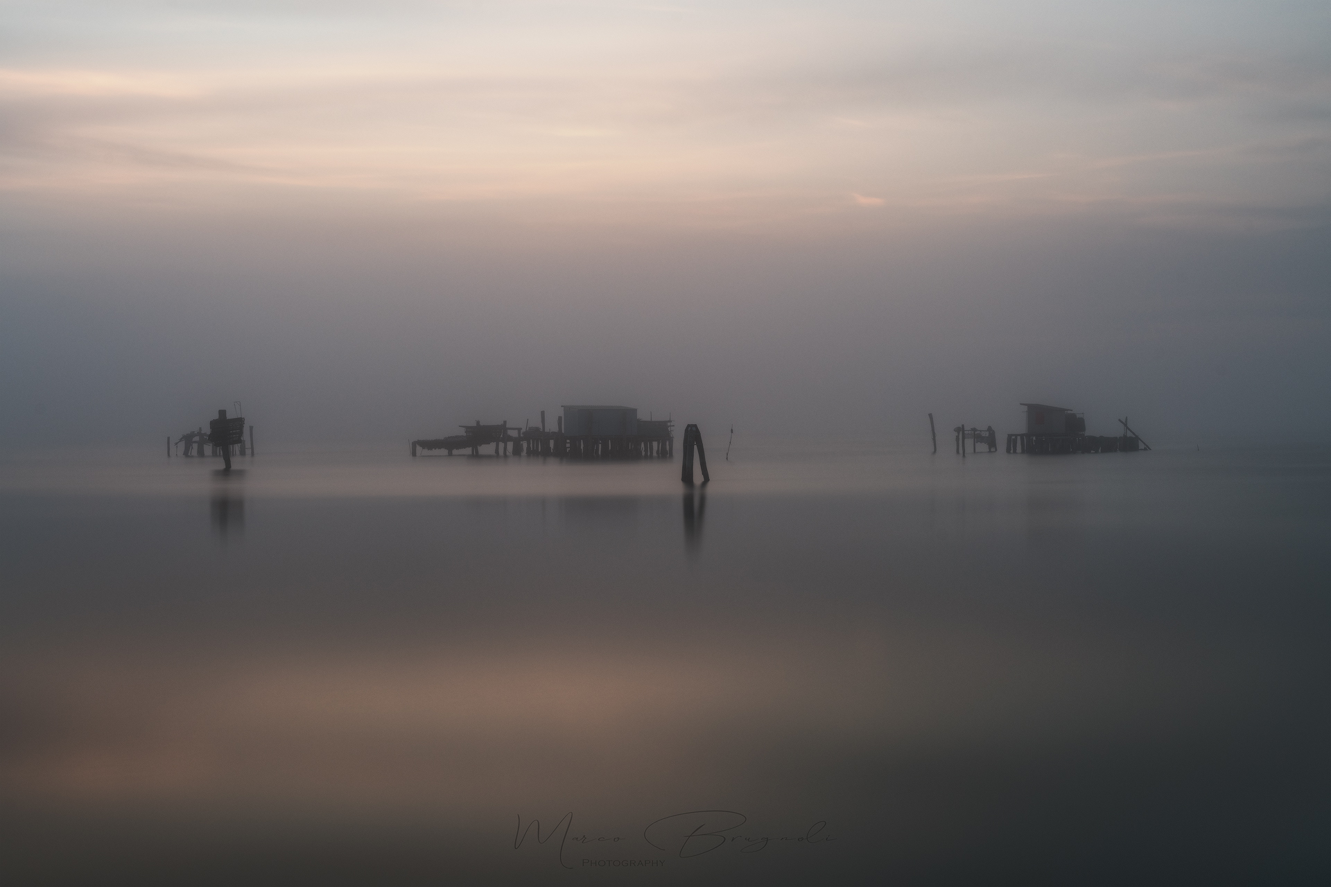 Nebbia in laguna