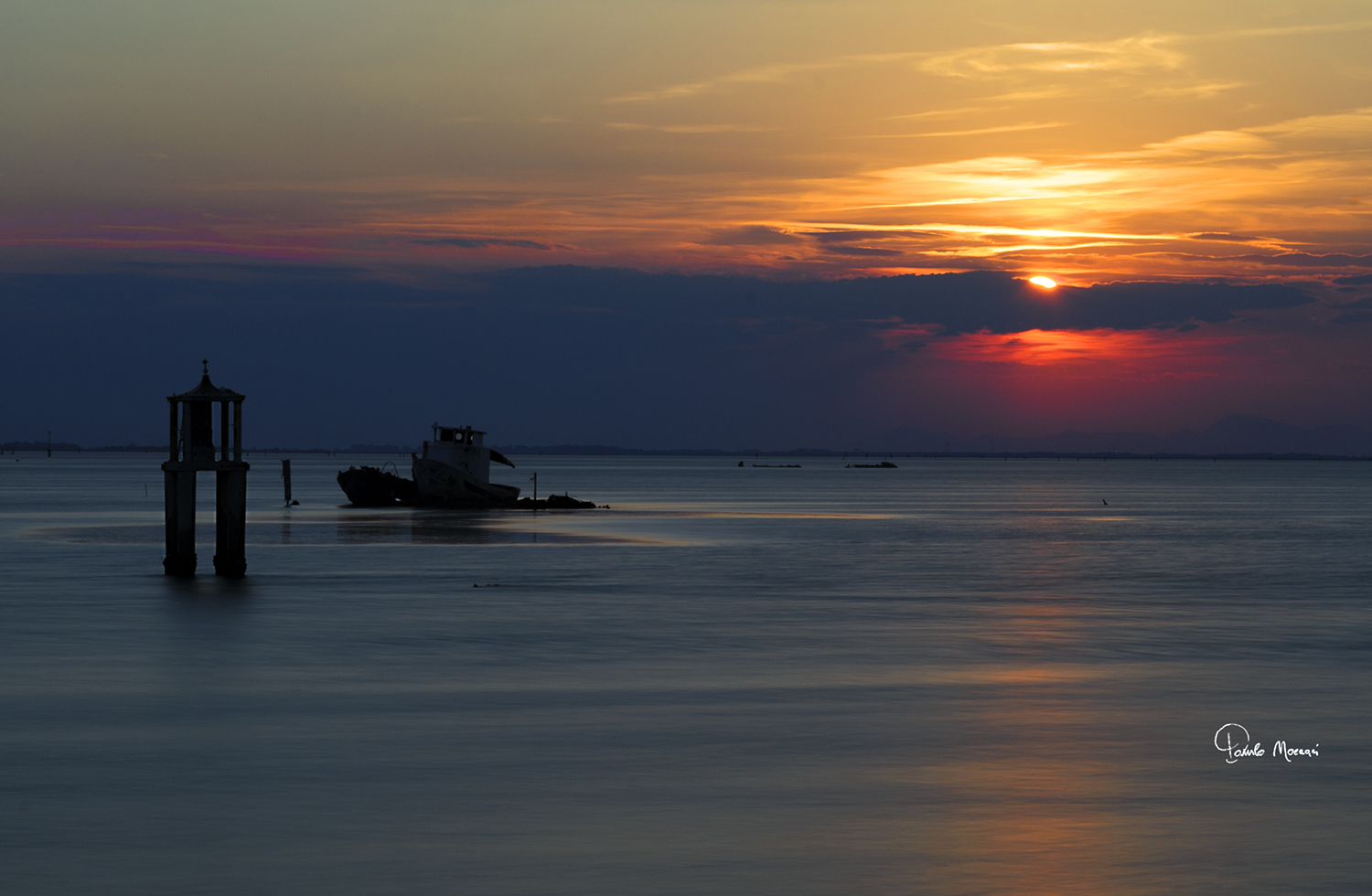 Ultime luci in laguna