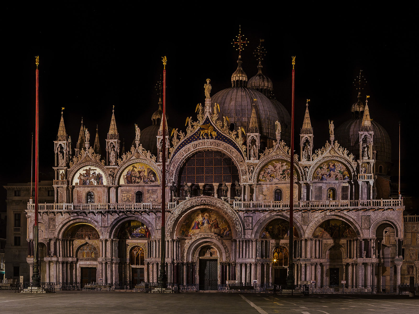 St. Mark's Basilica Night