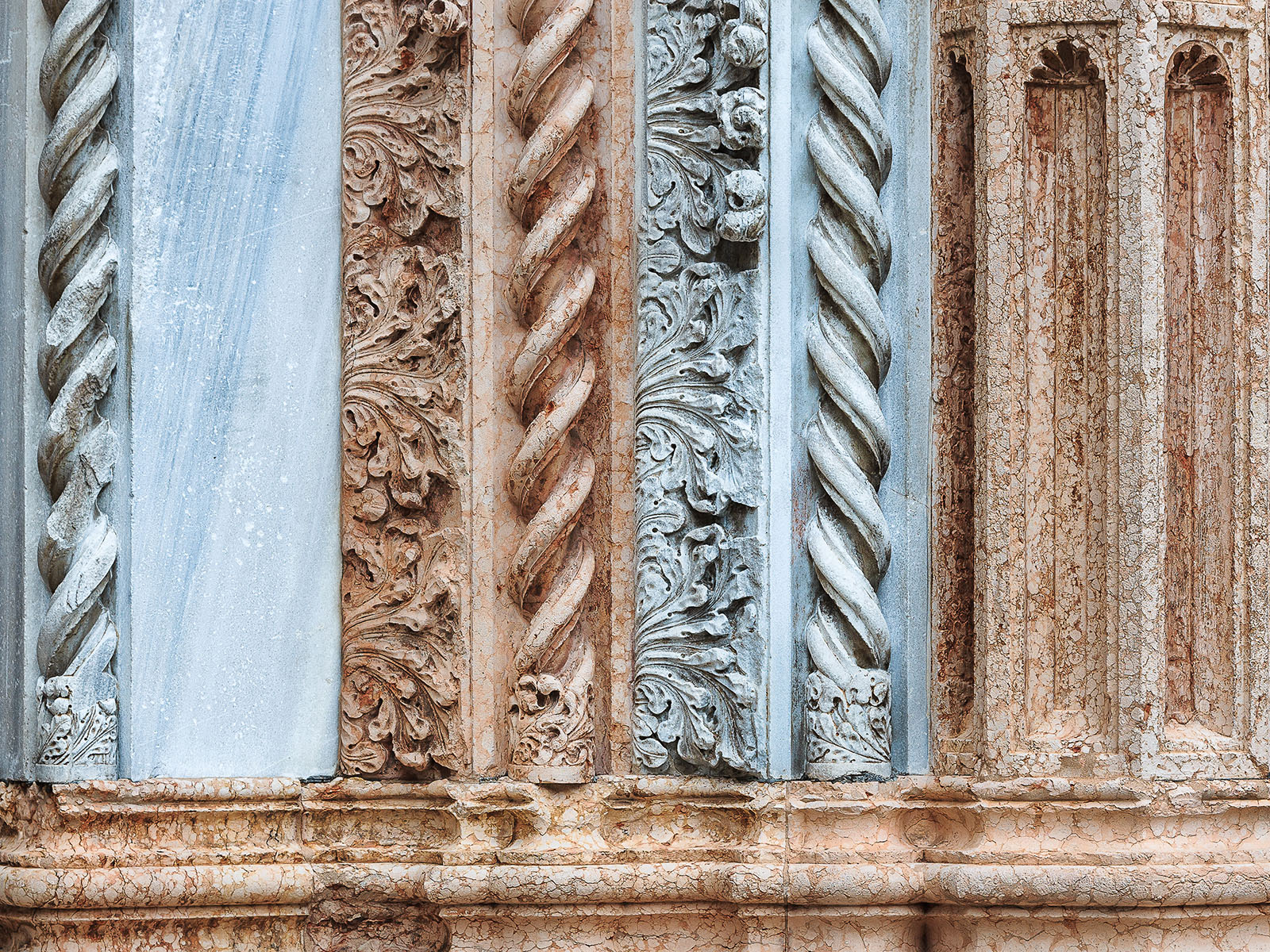 Marble at the Church of the Frari