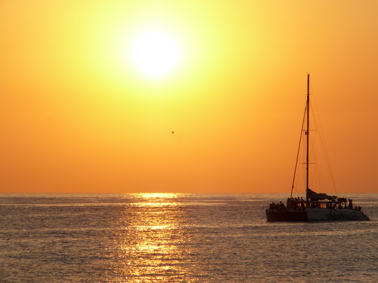 Waiting for the sunset ....