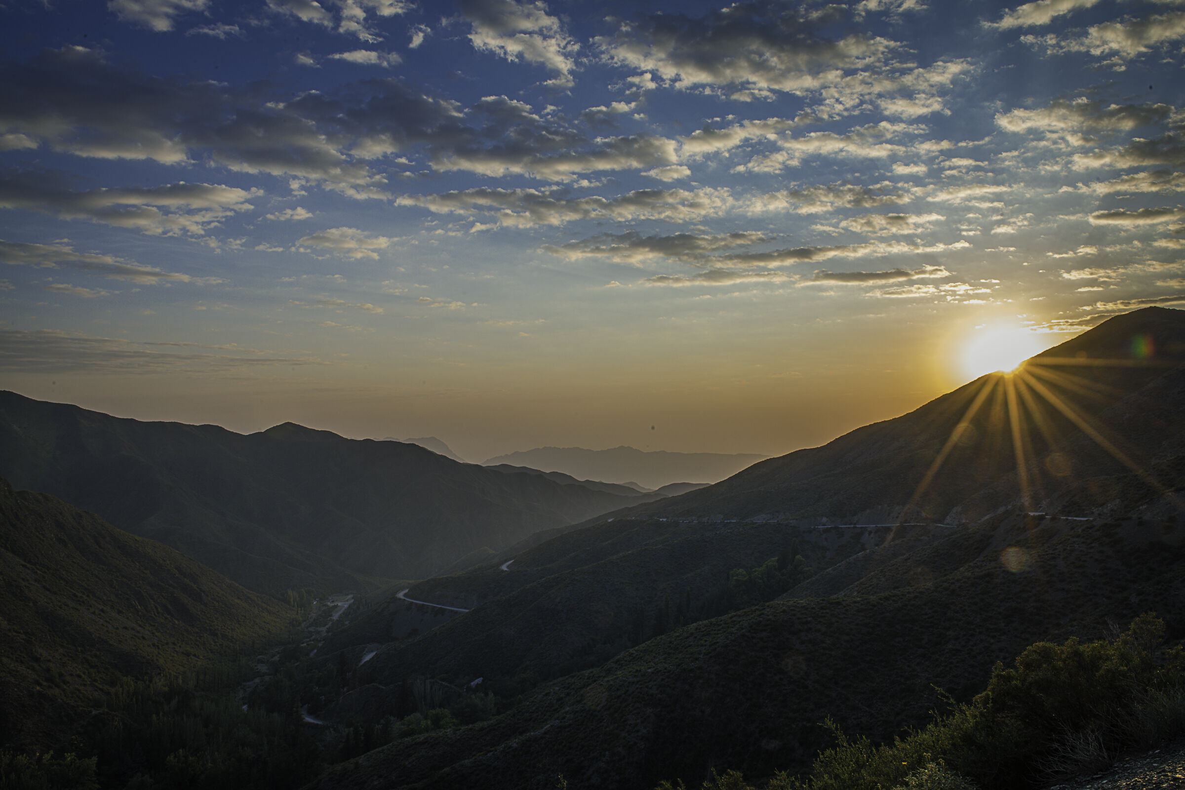 la luce oltre l'ostacolo