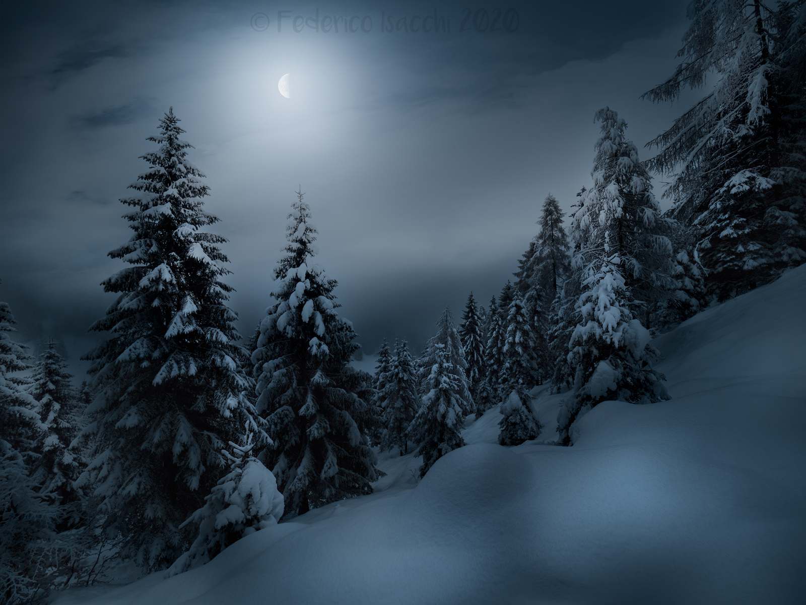 Moon & Snow