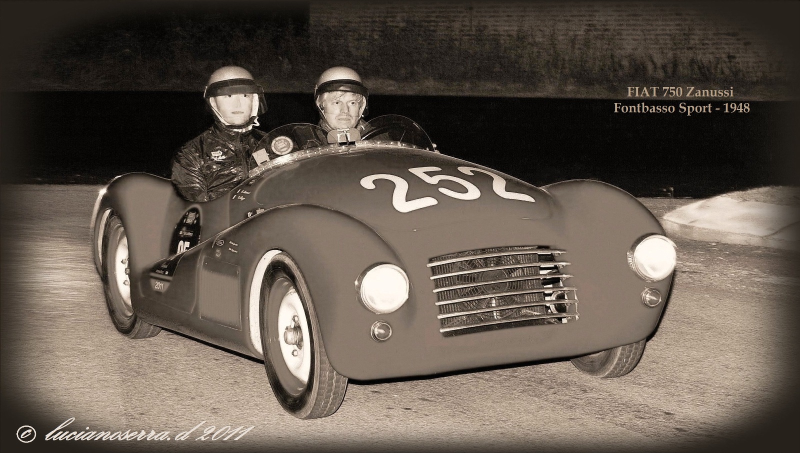 Fiat 750 Zanussi Fontebasso Sport - 1948