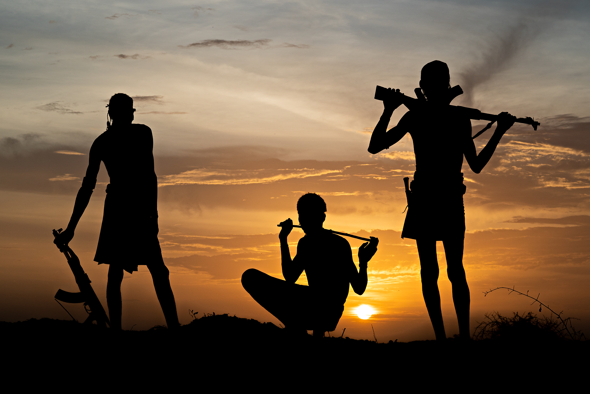 Sunset in Hamar Village, Turmi