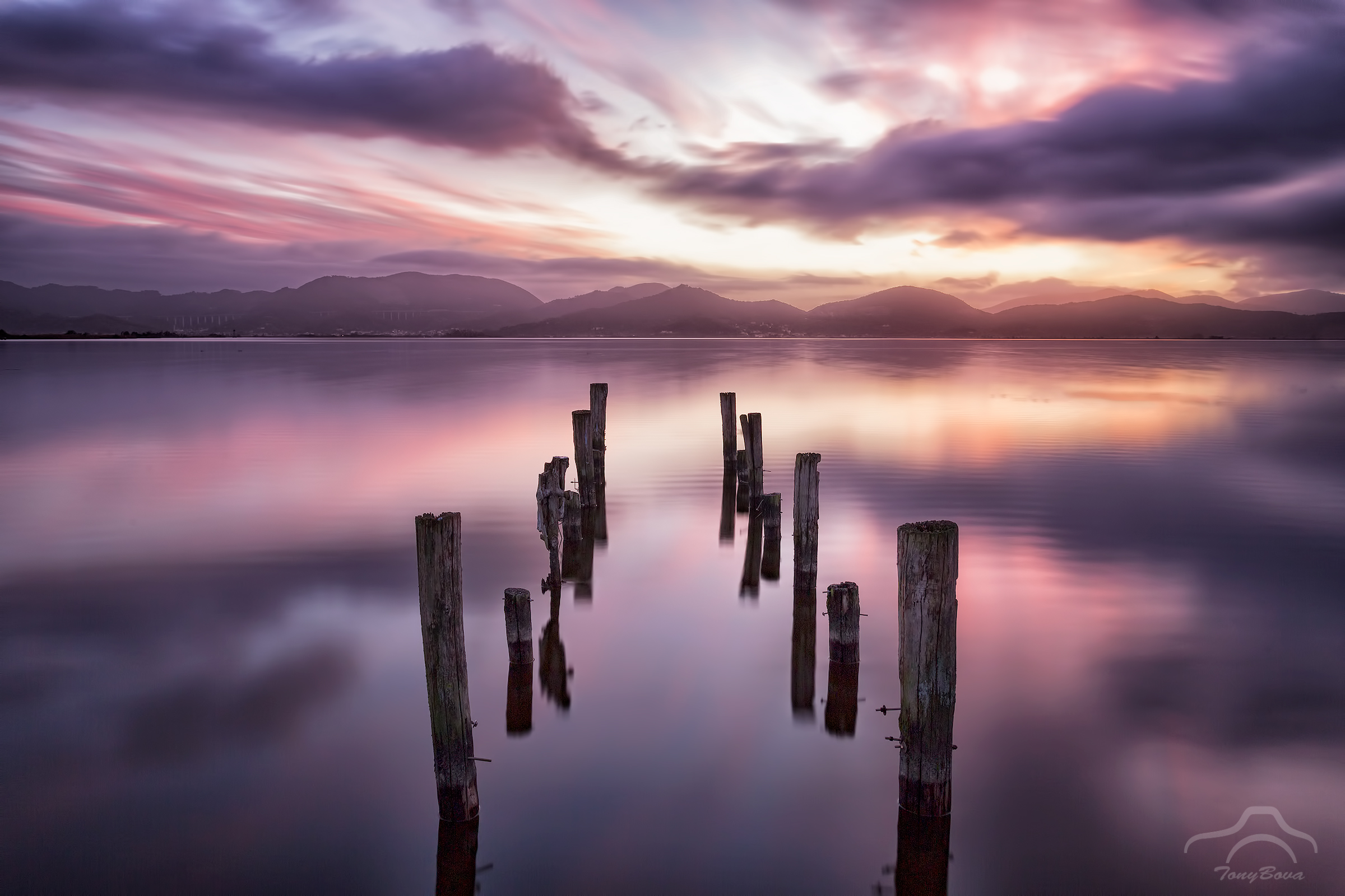 Alba a Torre del lago
