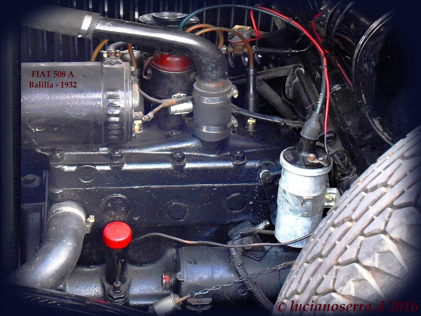 Motore Fiat 508 A "Balilla" - 1932