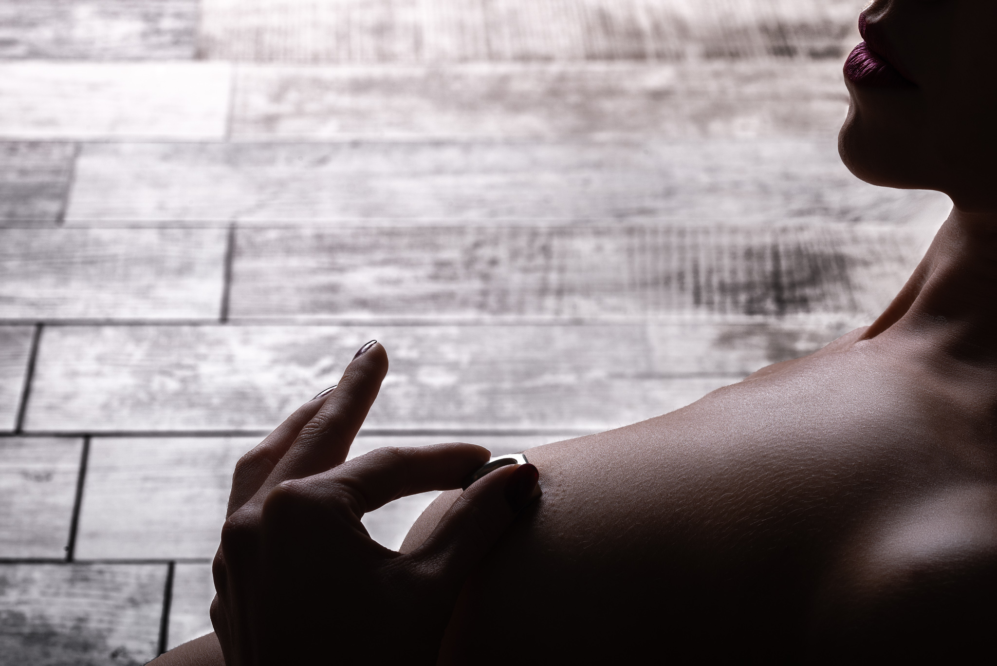 Details of woman