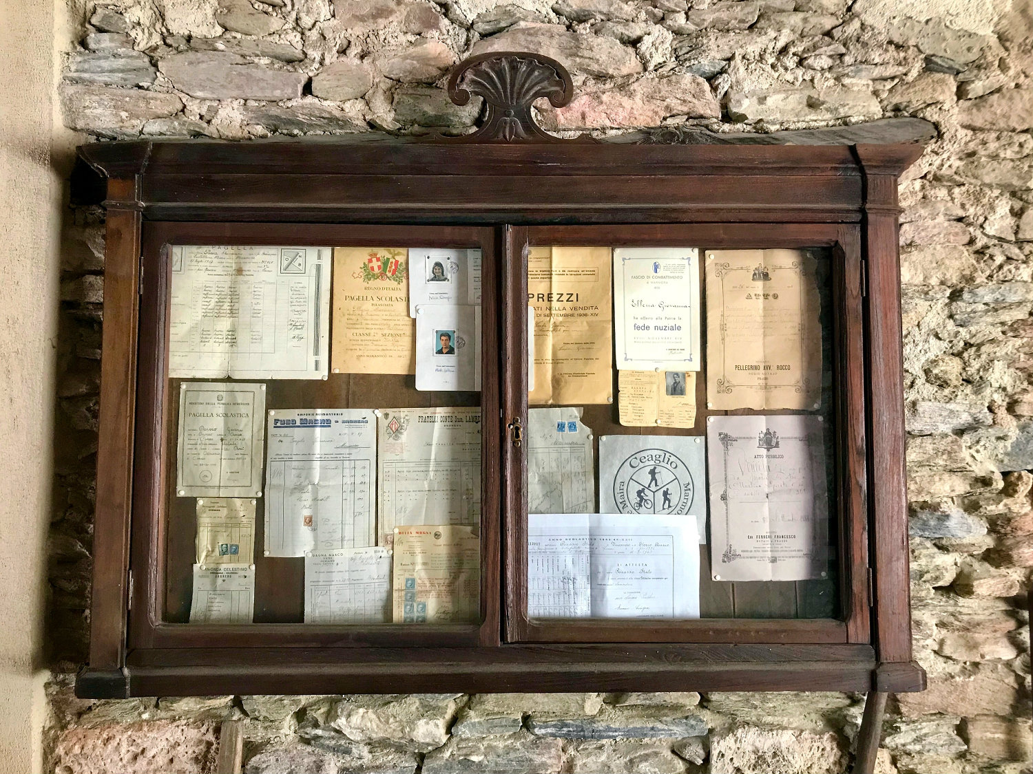 La bacheca dei ricordi