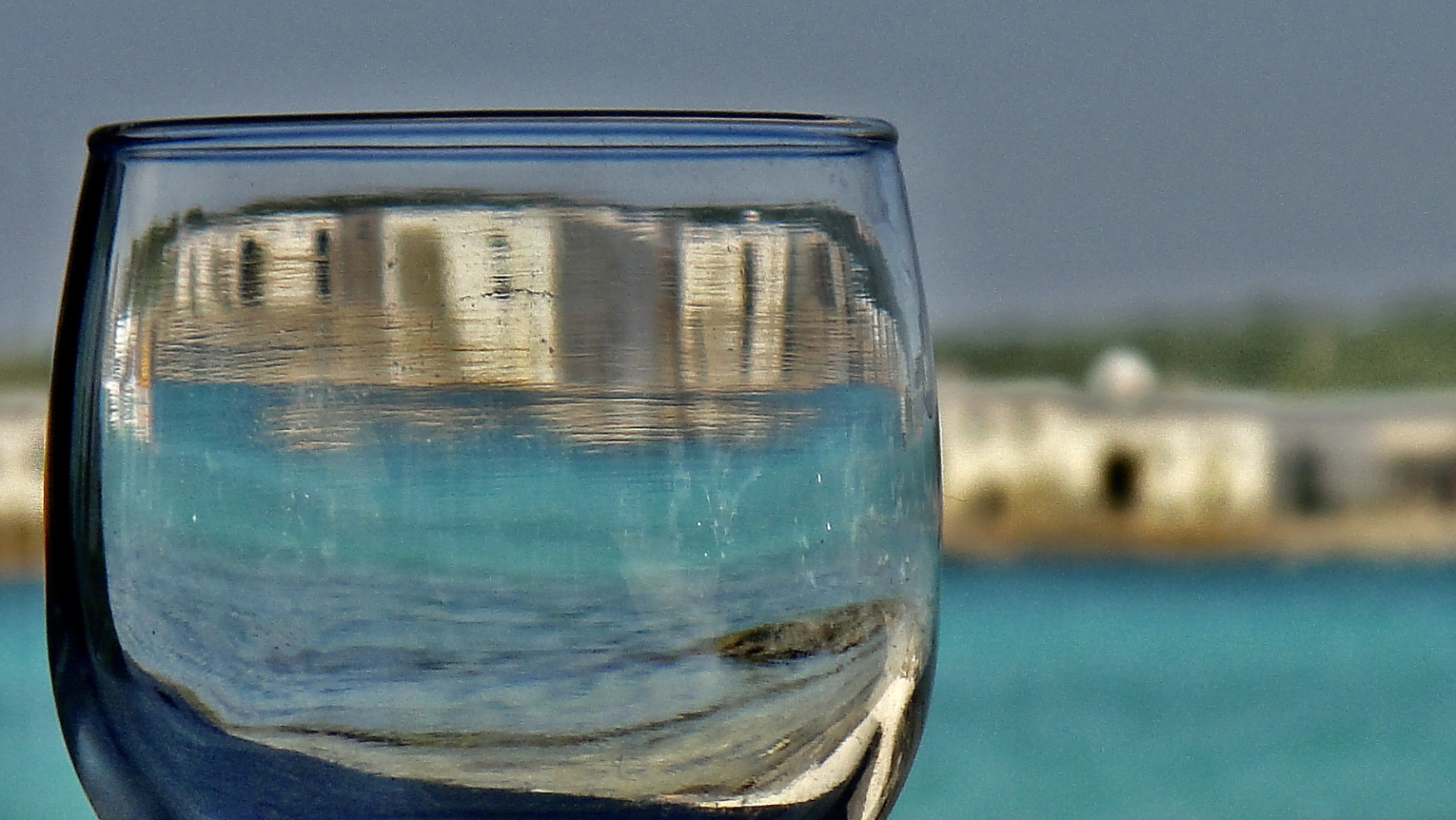 A glass of Puglia