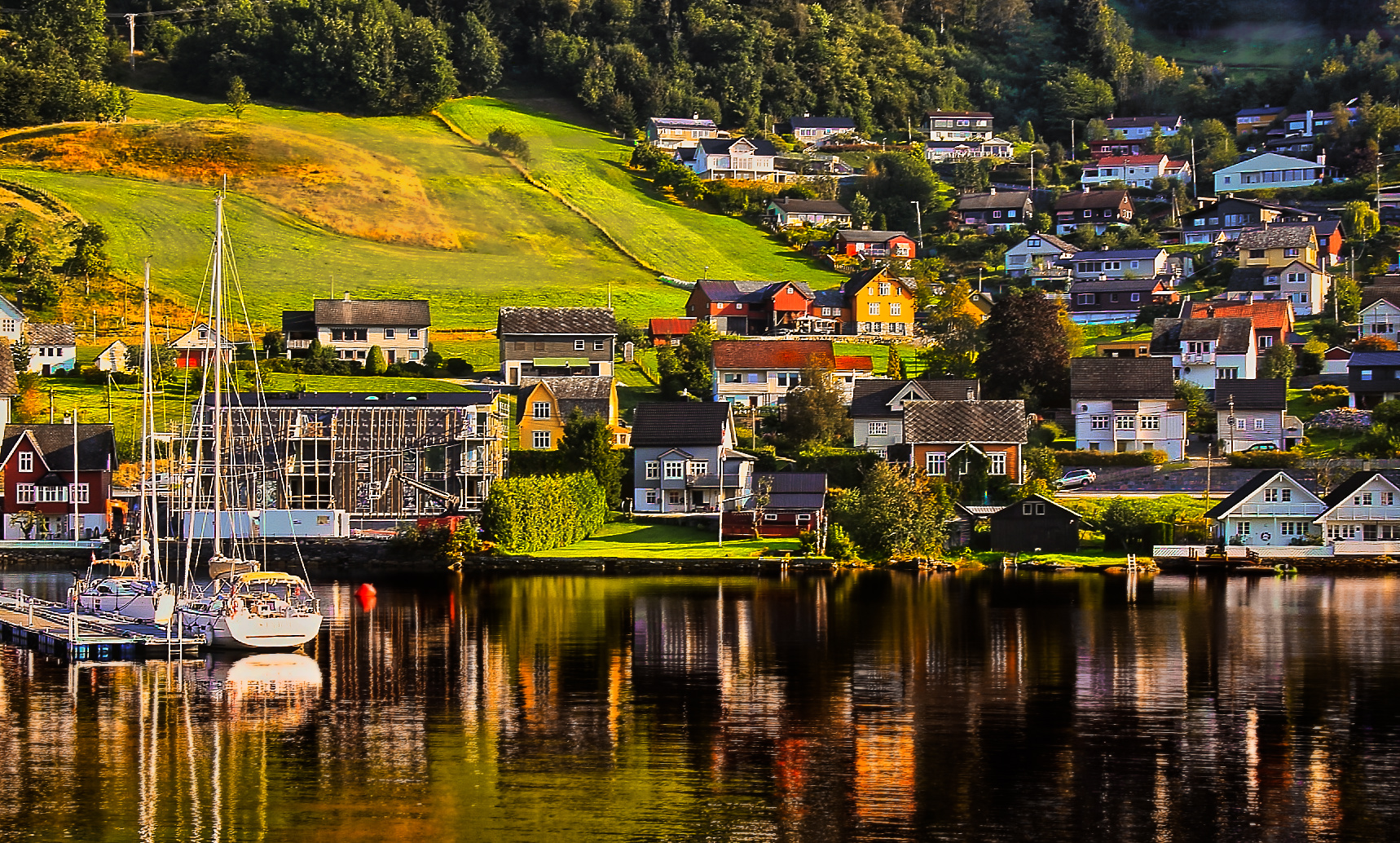 Il pomeriggio norvegese, nei borghi dei Fiordi