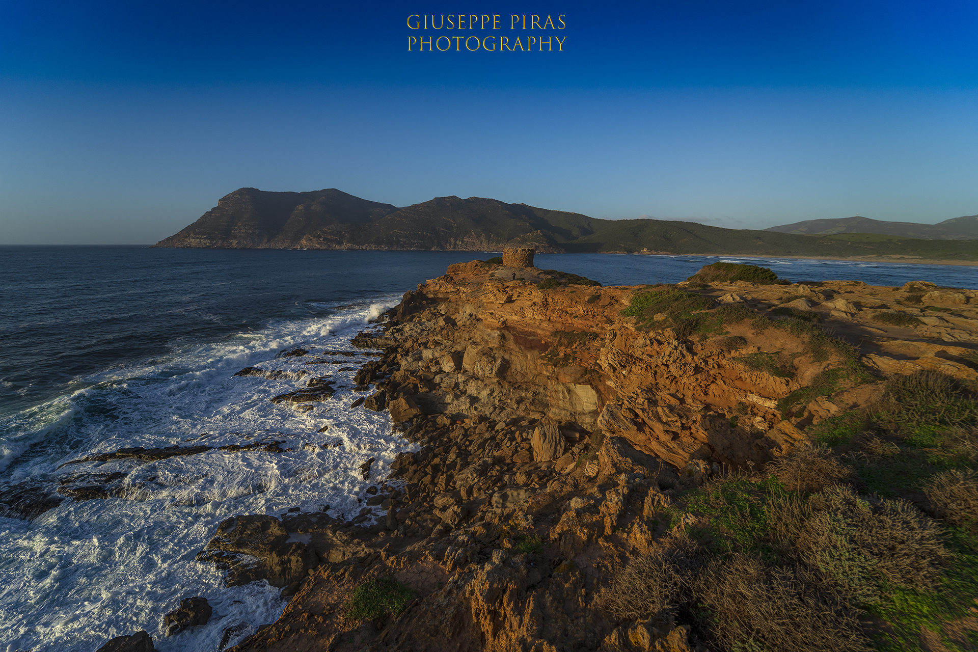 La scogliera di Porto Ferro